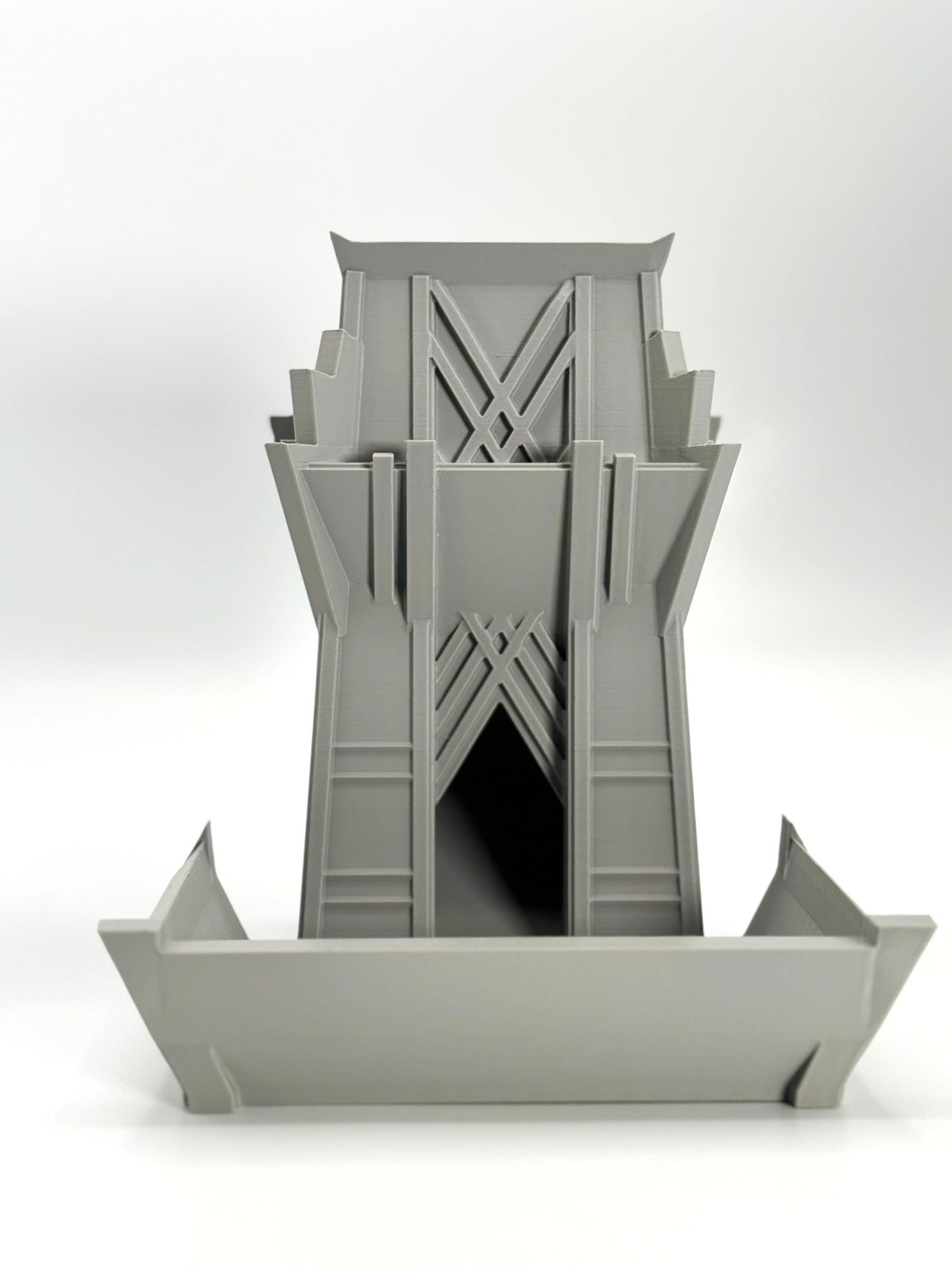 Feudal Japan themed Dice Tower Roller for Dungeons and Dragons RPG Tabletop Gaming Accessory Gift