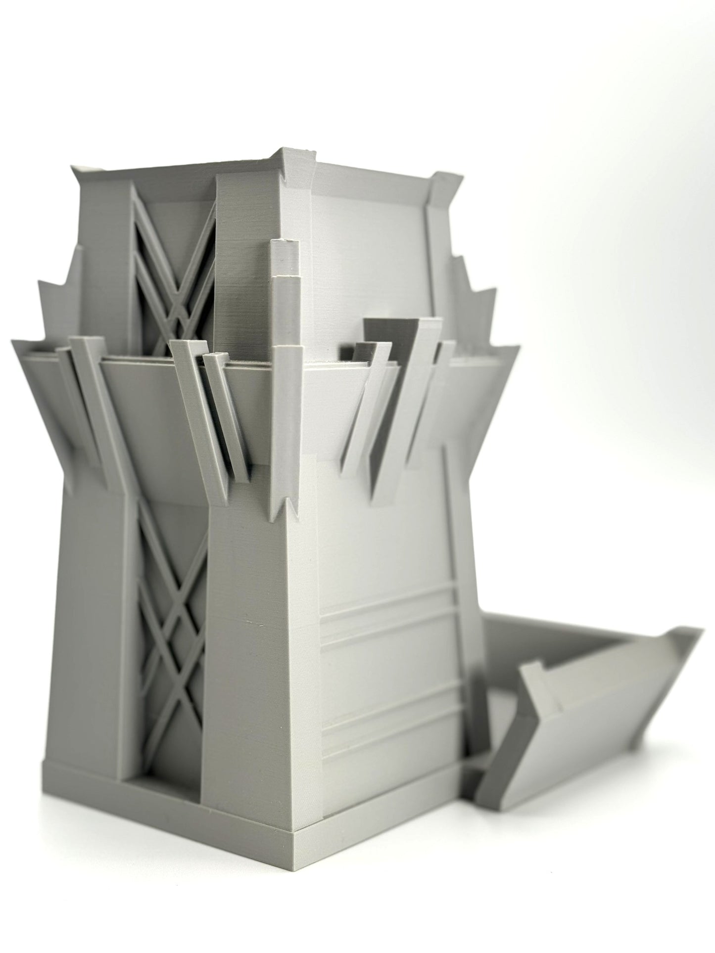 Feudal Japan themed Dice Tower Roller for Dungeons and Dragons RPG Tabletop Gaming Accessory Gift