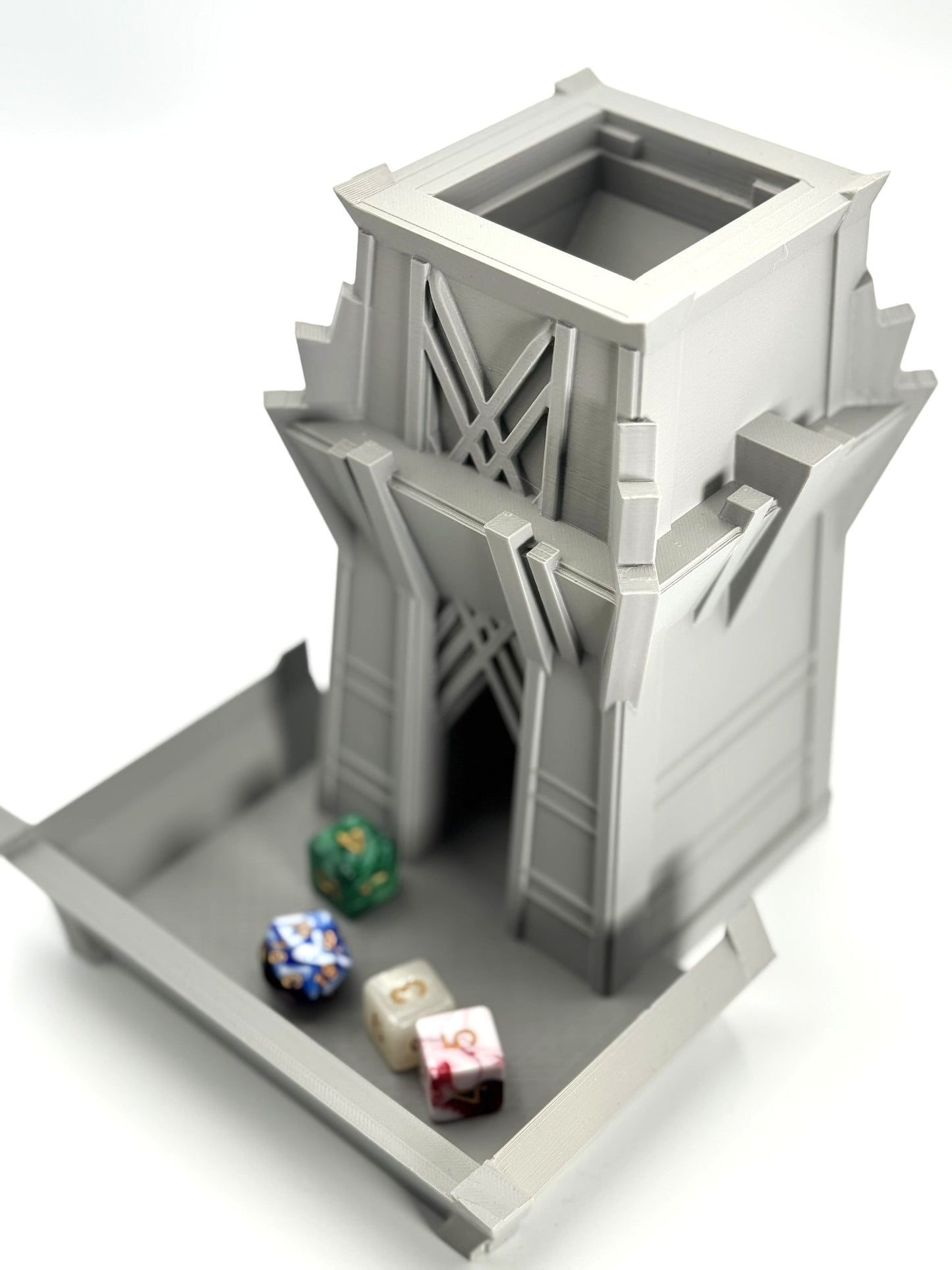 Feudal Japan themed Dice Tower Roller for Dungeons and Dragons RPG Tabletop Gaming Accessory Gift