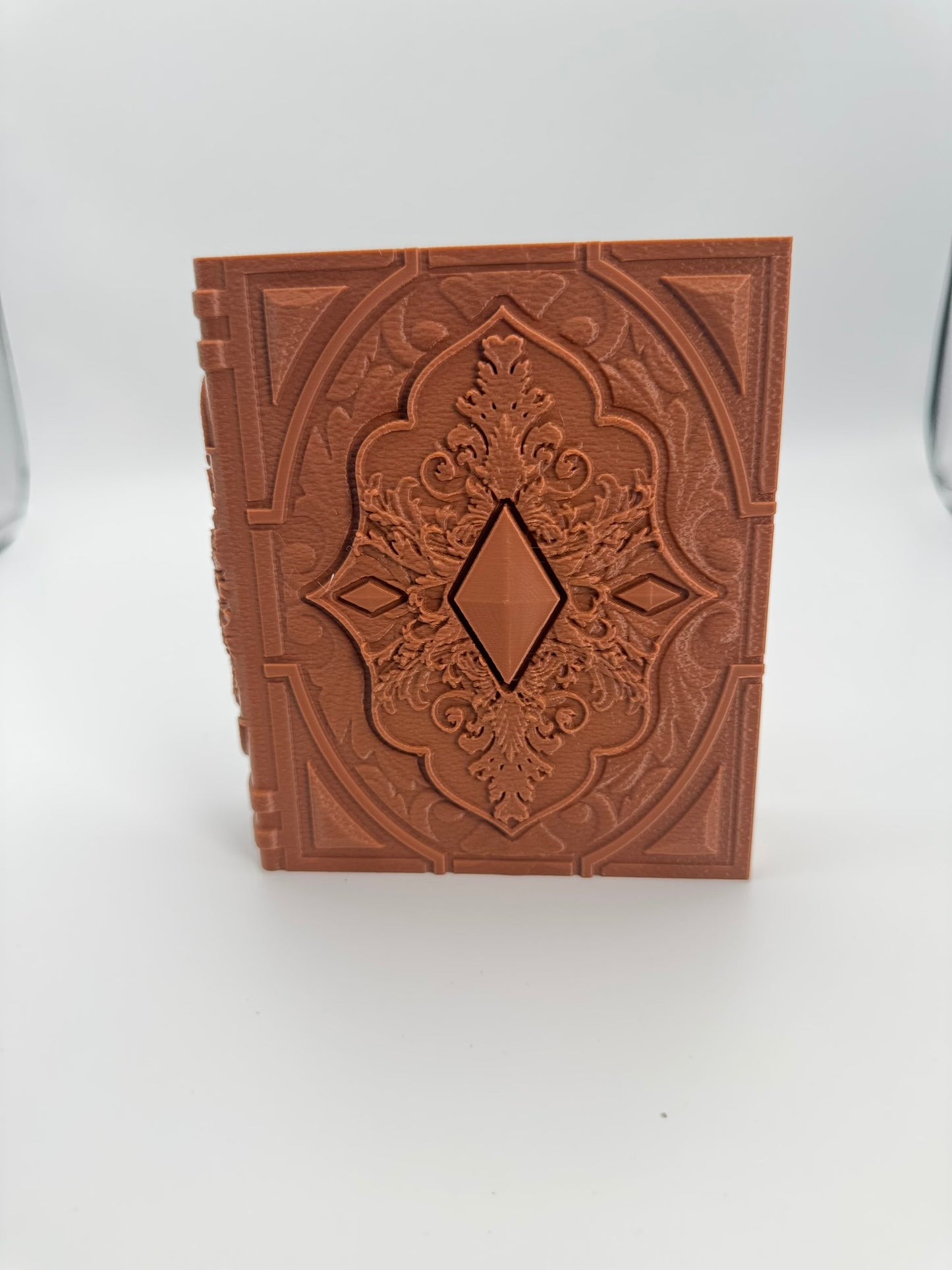 Book Themed Dice Tome Dice Holder & Rolling Tray for DND RPG Board Games Gift