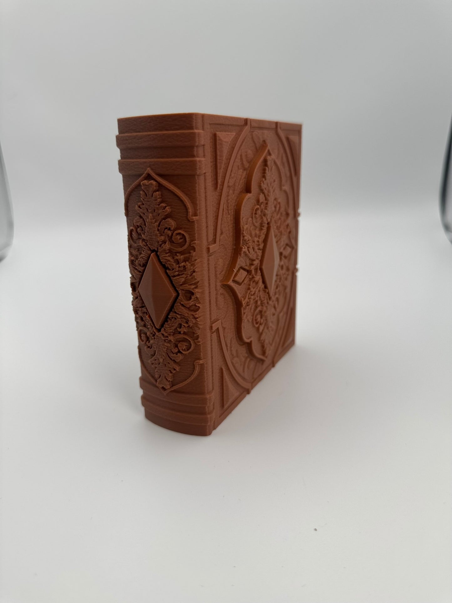 Book Themed Dice Tome Dice Holder & Rolling Tray for DND RPG Board Games Gift