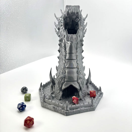 Dragon Dice Rolling Tower for DnD & Tabletop Games – Fantasy RPG Accessory