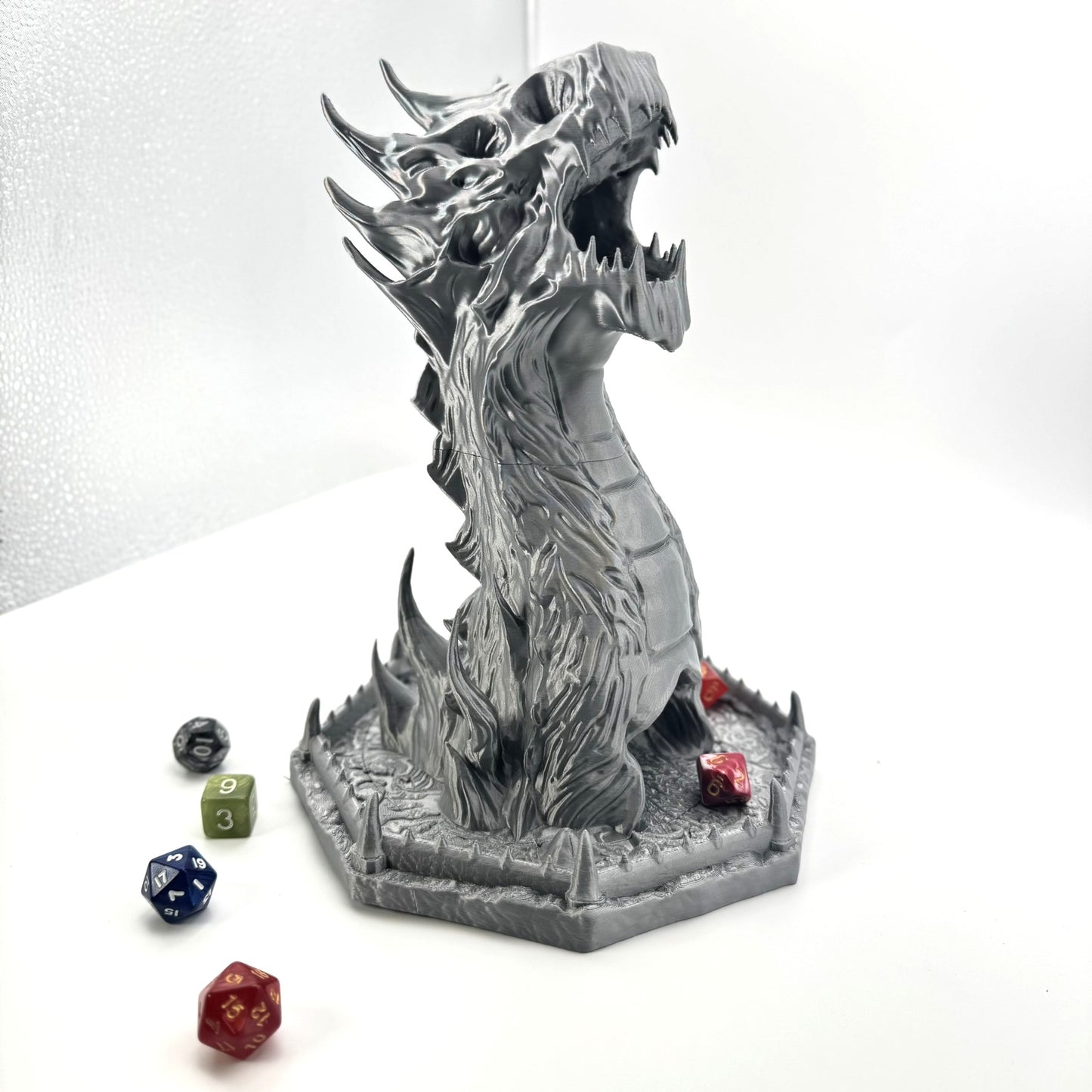 Dragon Dice Rolling Tower for DnD & Tabletop Games – Fantasy RPG Accessory