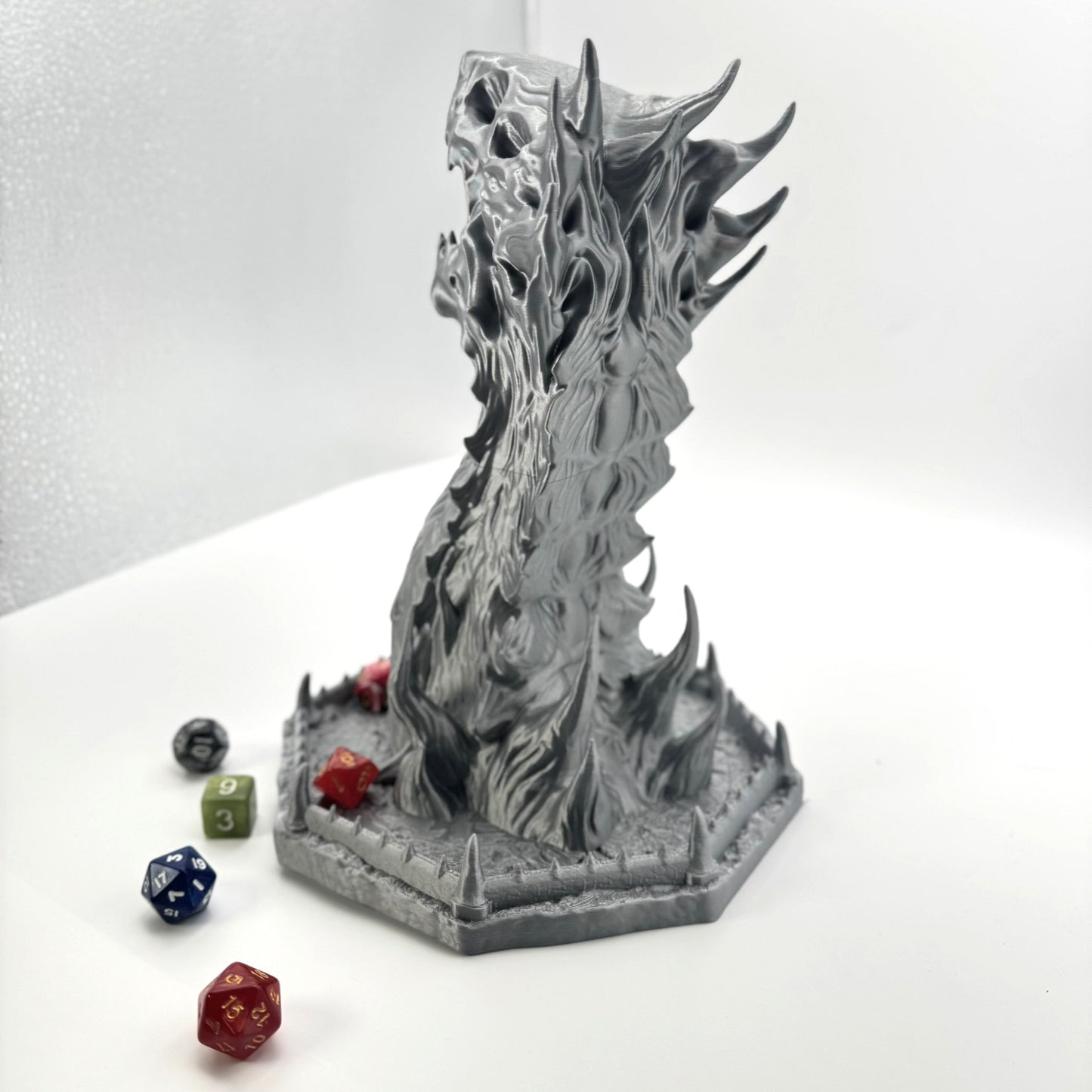 Dragon Dice Rolling Tower for DnD & Tabletop Games – Fantasy RPG Accessory