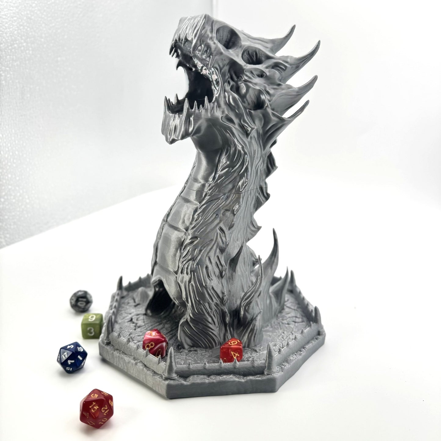 Dragon Dice Rolling Tower for DnD & Tabletop Games – Fantasy RPG Accessory
