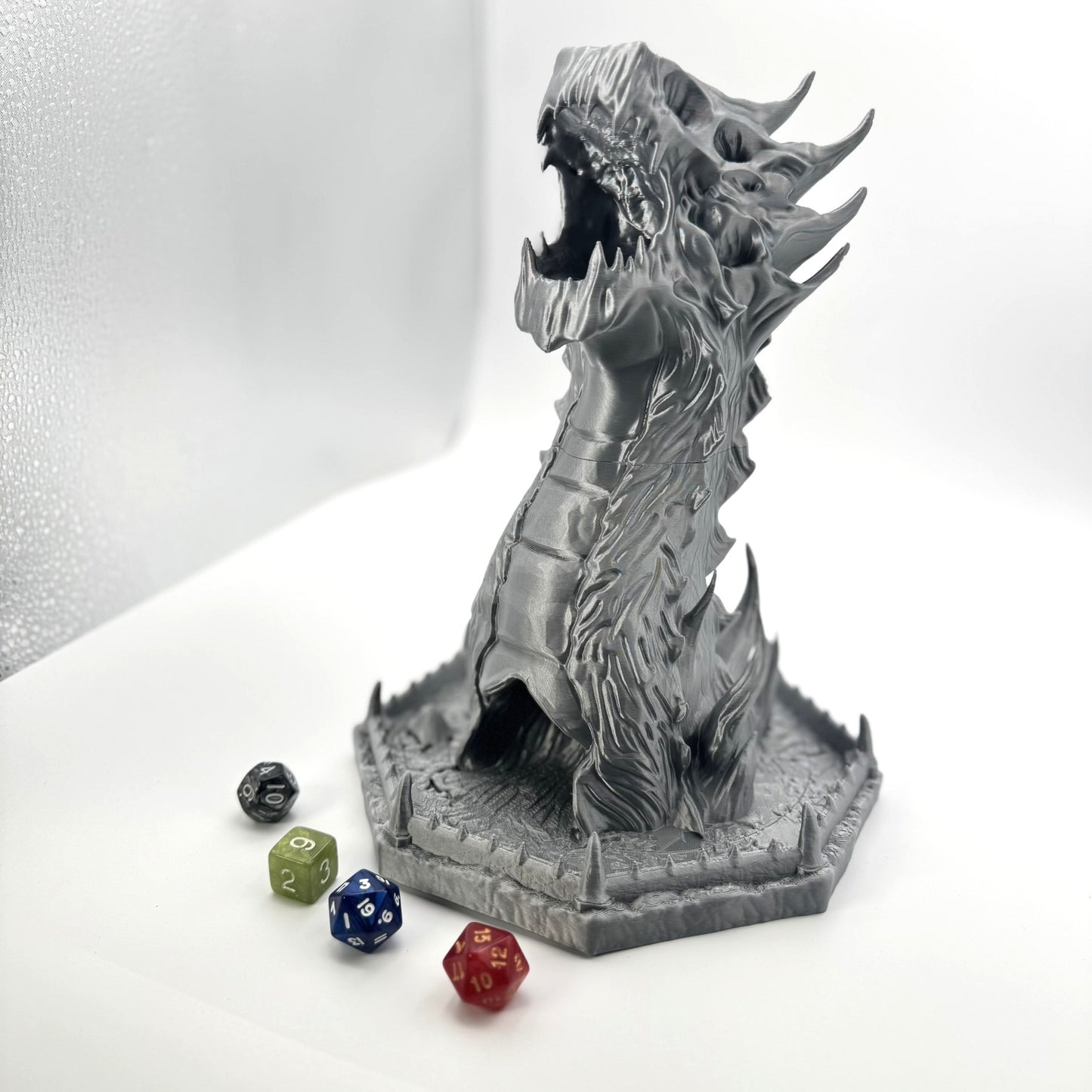 Dragon Dice Rolling Tower for DnD & Tabletop Games – Fantasy RPG Accessory