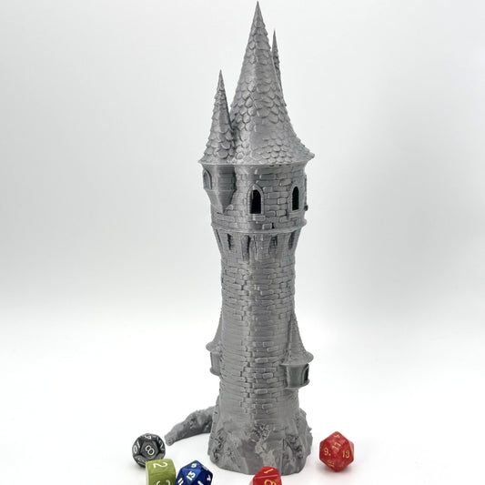 Fantasy Castle Dice Tower for Tabletop Games, D&D, RPGs and Board Gaming