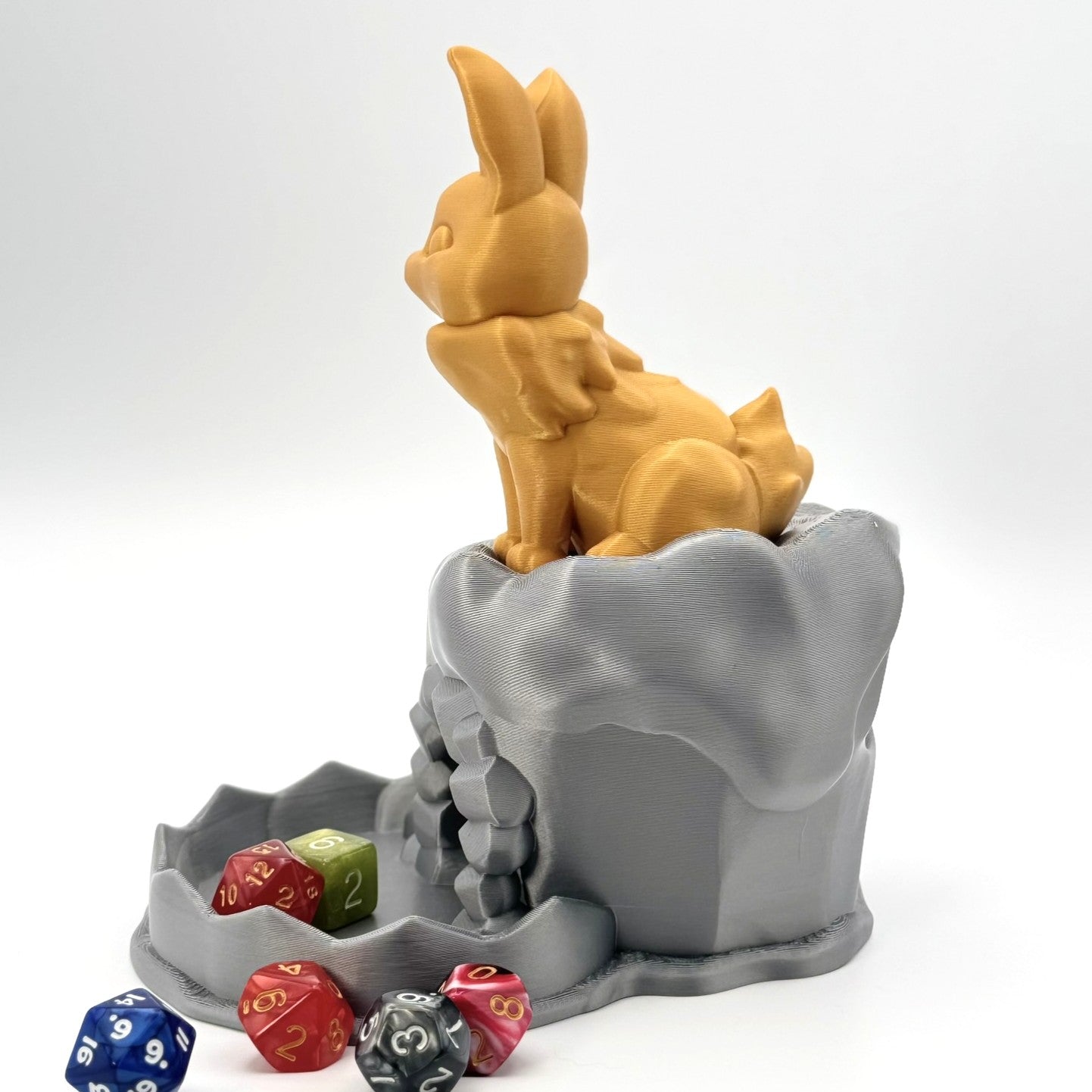 Mystical Rabbit Dice Tower Roller – Fantasy Tabletop RPG Dice Accessory Gift
