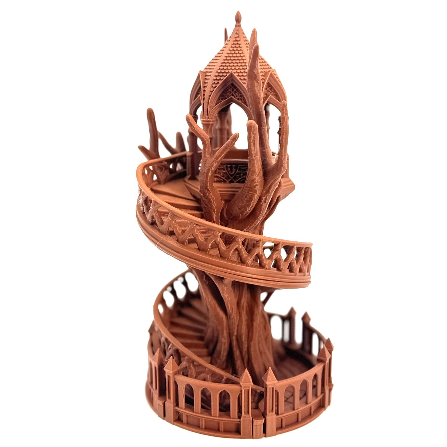 Sylven Treehouse Dice Tower – Fantasy RPG Tabletop Gaming Accessory Unique Gift
