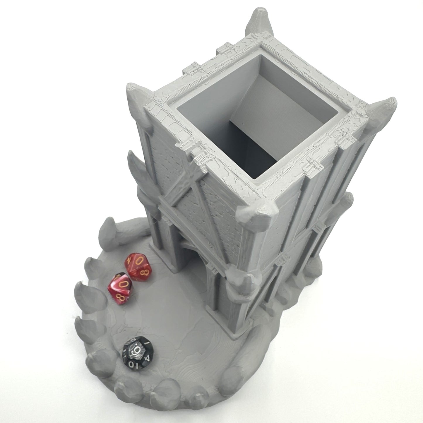 Goblin Themed Dice Tower for D&D, TTRPG, Tabletop Game Accessories