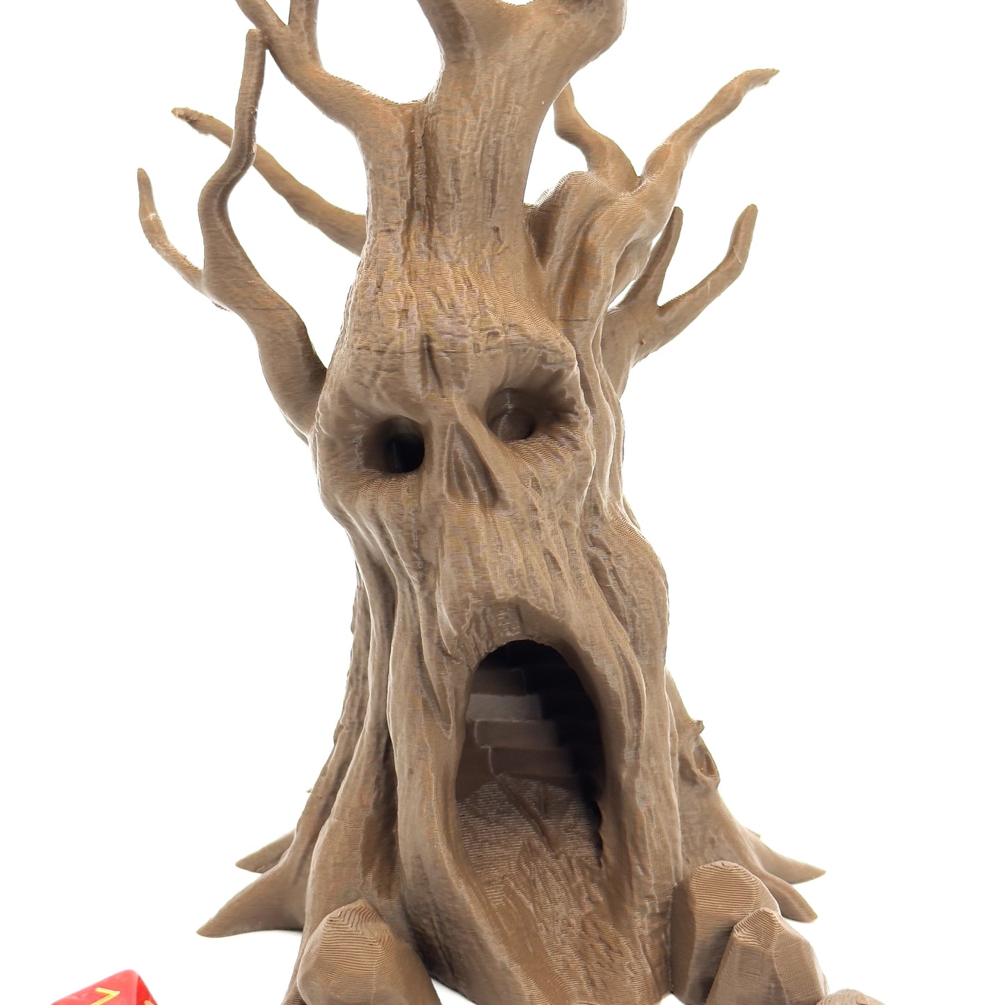 Haunted Hollow Gothic Tree Dice Tower | Spooky Tabletop RPG & Board Game Accessory
