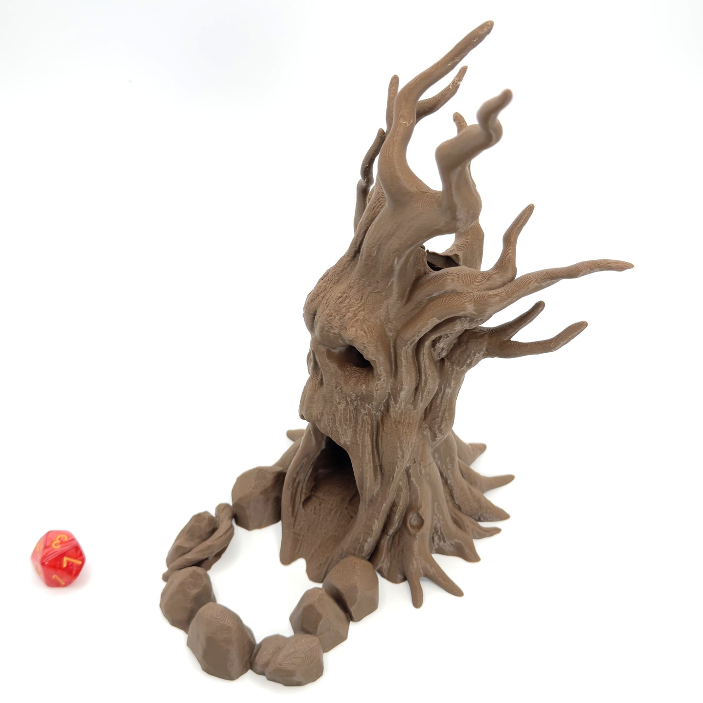 Haunted Hollow Gothic Tree Dice Tower | Spooky Tabletop RPG & Board Game Accessory