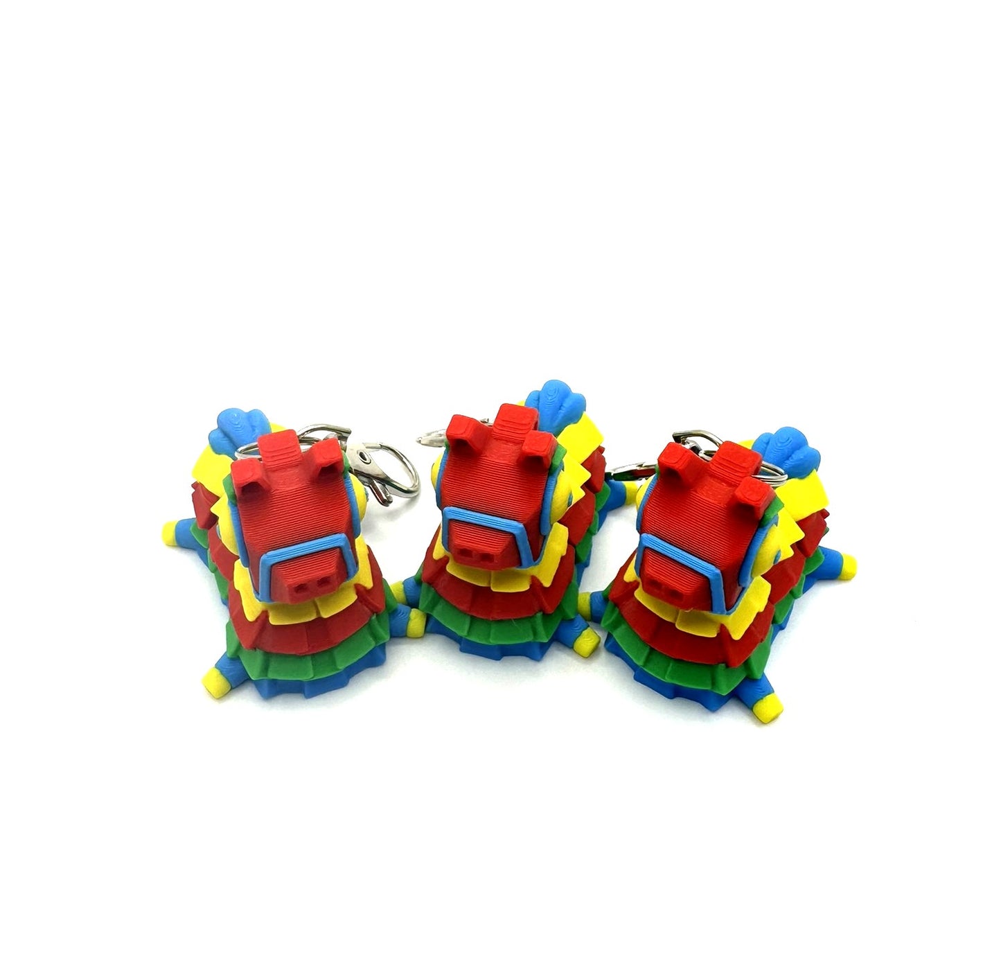 Pinata Figurine Keychain - Cinco de Mayo - Mini Figure - Llama