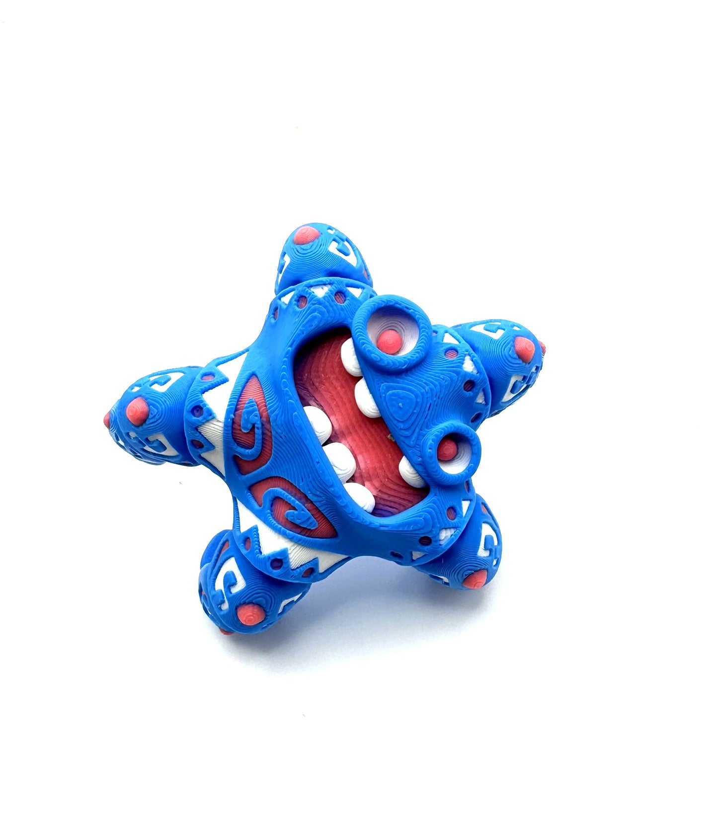 Whimsically Joyful Starfish Desk Toy - fidget toy - movable - home office
