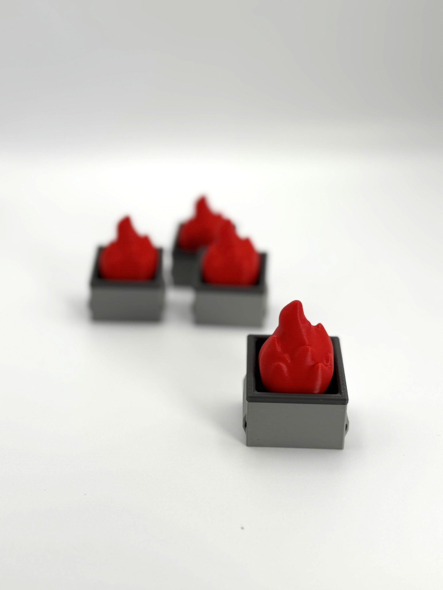 Dumpster Fire Clicker Fidget Toy – Stress Relief Desk Toy