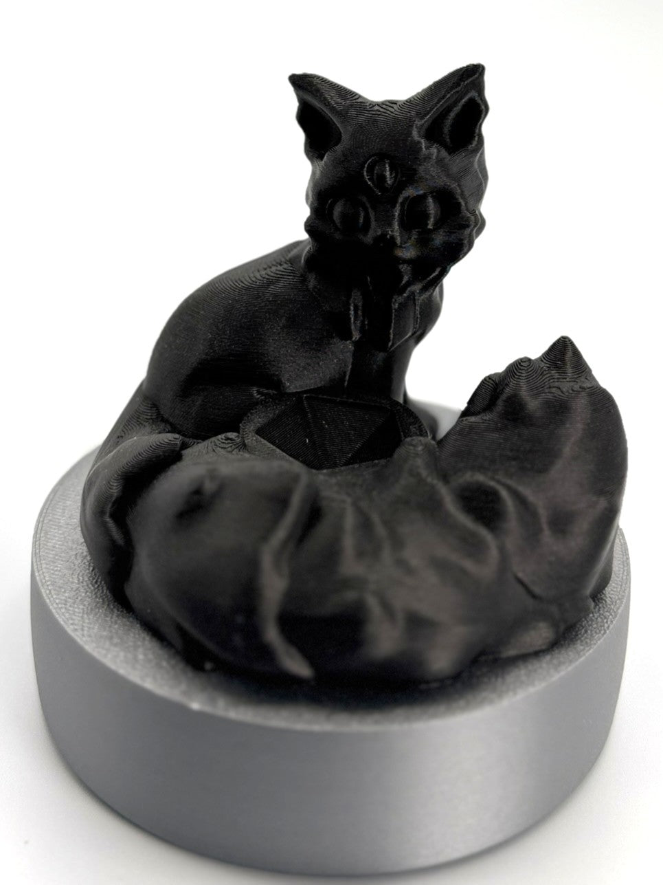 Dice Throne Cat with All-Knowing Eye – Unique Tabletop Gamer Gift, DnD Dice