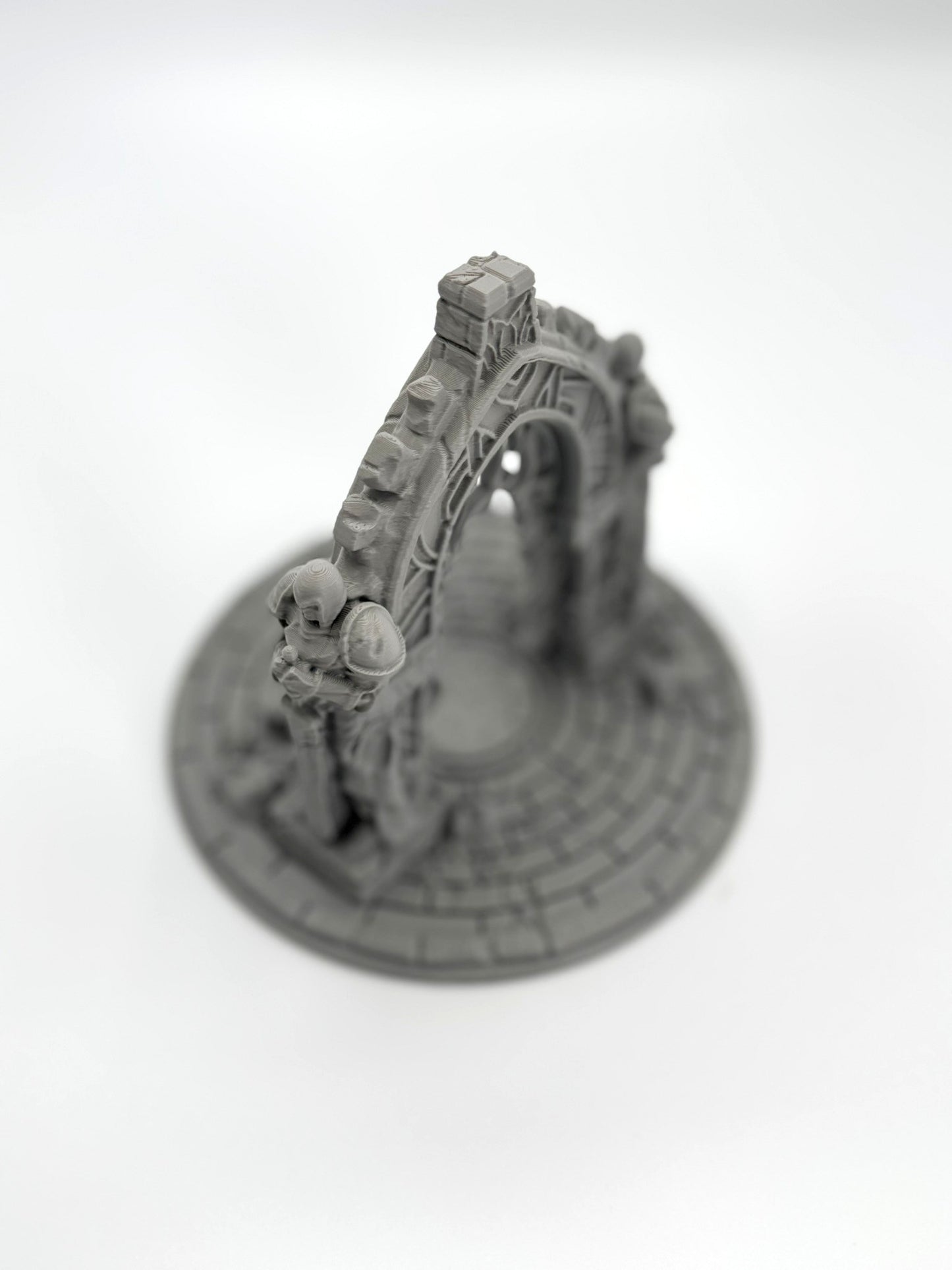 Ancient Portal Miniature Terrain for Tabletop Gaming, D&D, RPG, Fantasy