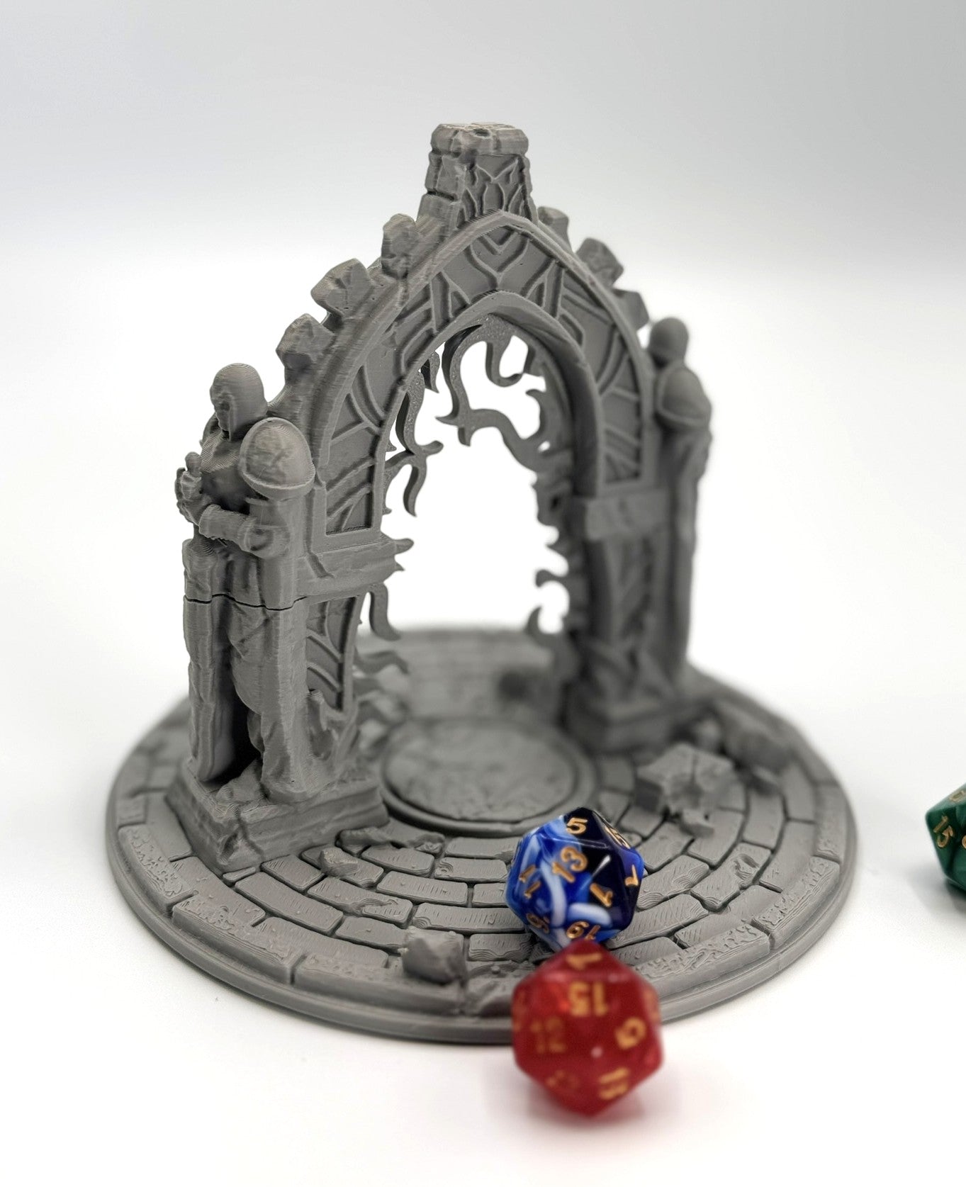 Ancient Portal Miniature Terrain for Tabletop Gaming, D&D, RPG, Fantasy