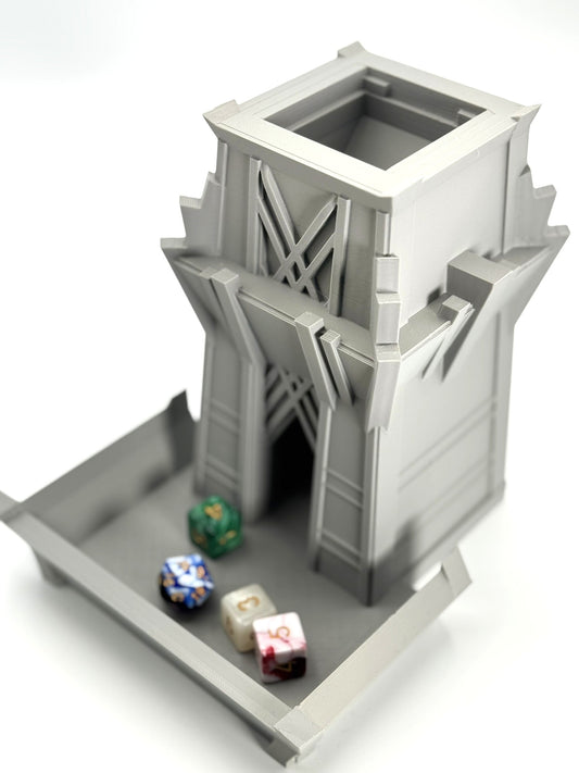 Feudal Japan themed Dice Tower Roller for Dungeons and Dragons RPG Tabletop Gaming Accessory Gift