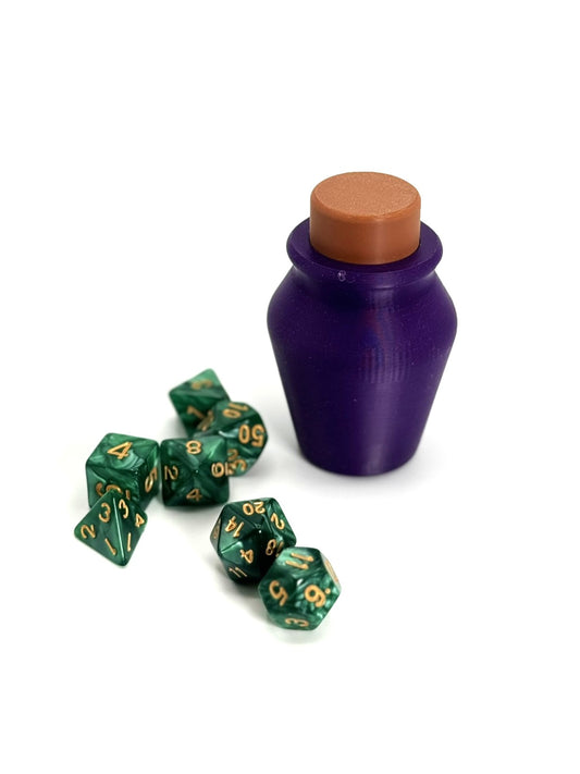Potion Vial Dice Storage Container – Unique Dice Holder for DND, Tabletop RPG