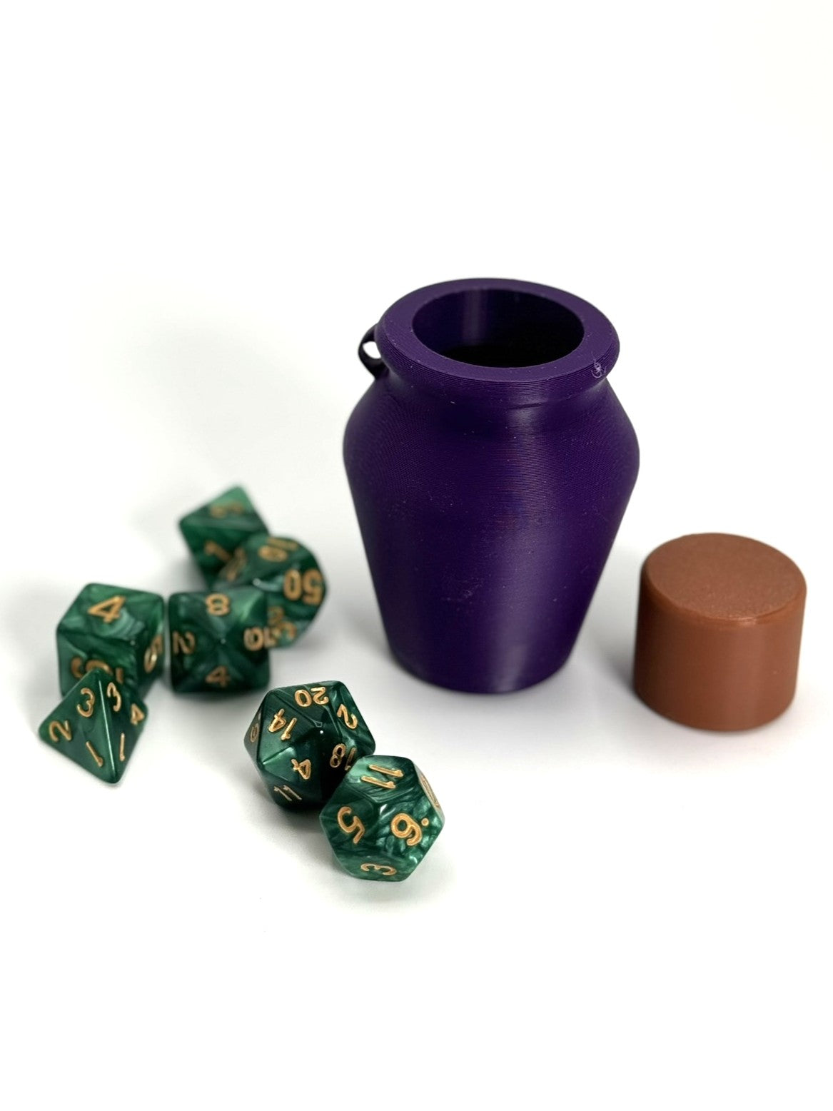 Potion Vial Dice Storage Container – Unique Dice Holder for DND, Tabletop RPG