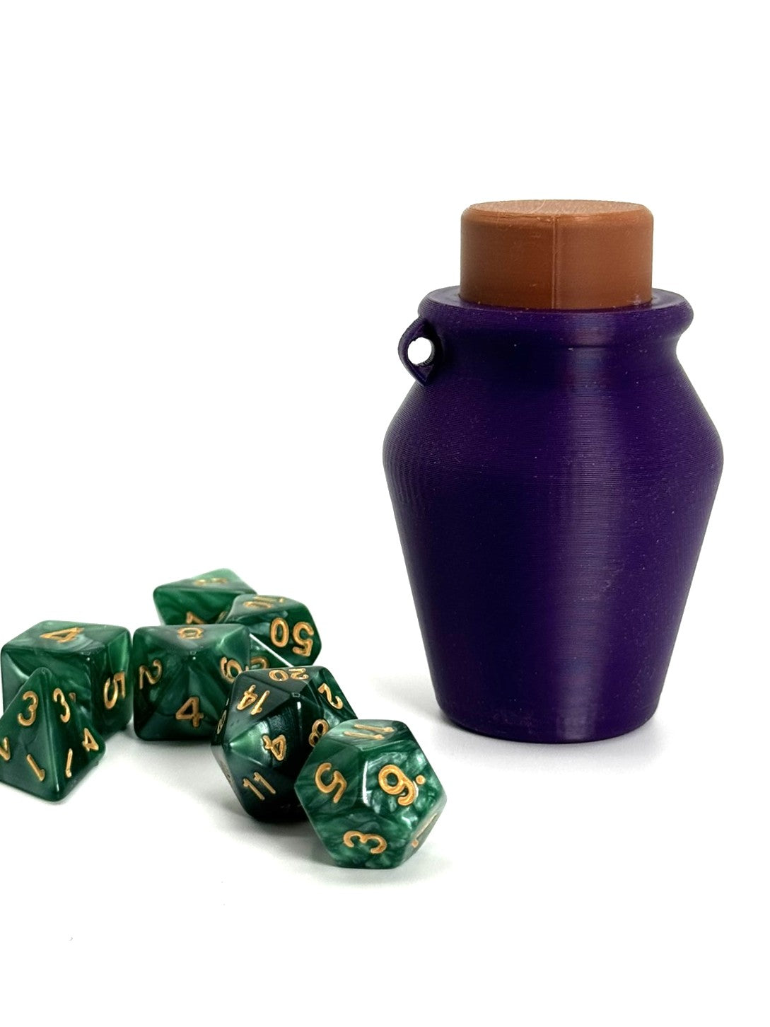 Potion Vial Dice Storage Container – Unique Dice Holder for DND, Tabletop RPG