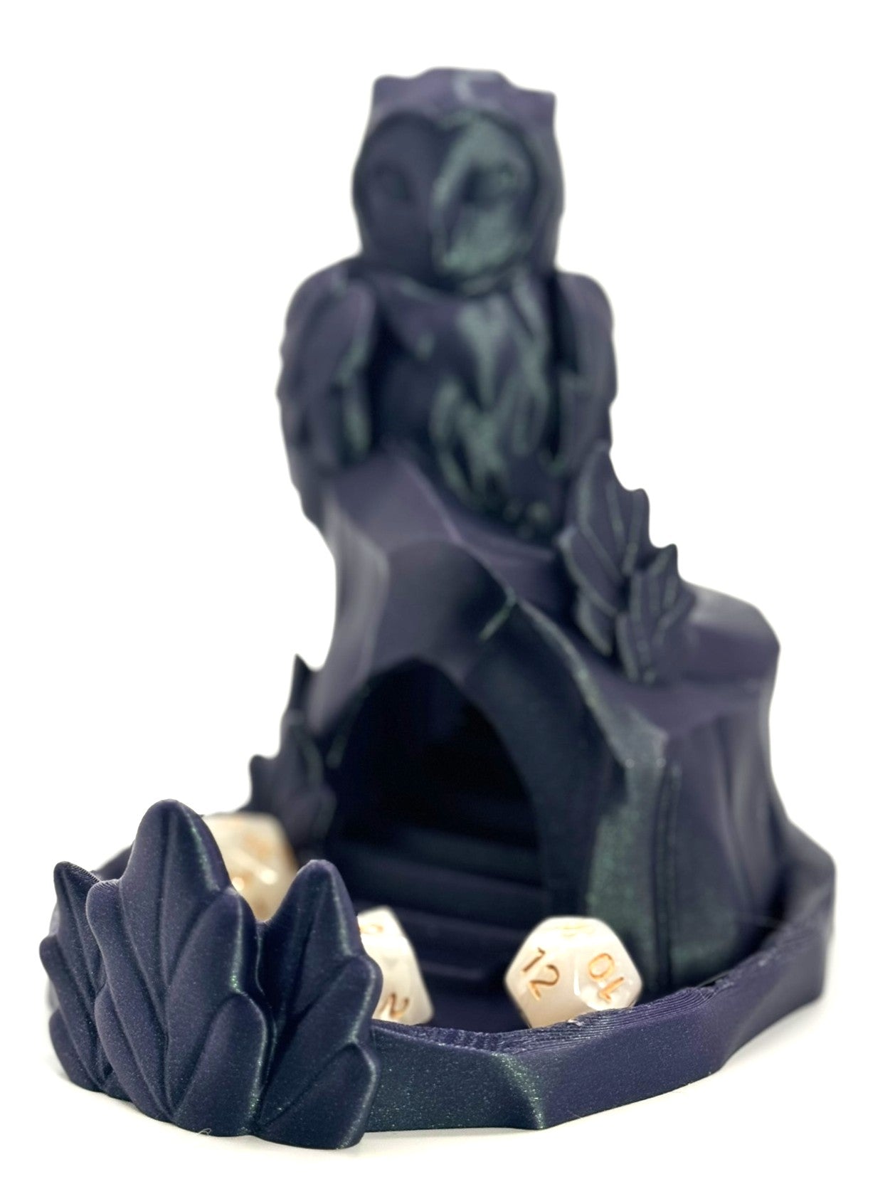 Owl Guardian Dice Tower – Dice Roller for DnD, Tabletop RPGs & Gaming Gifts