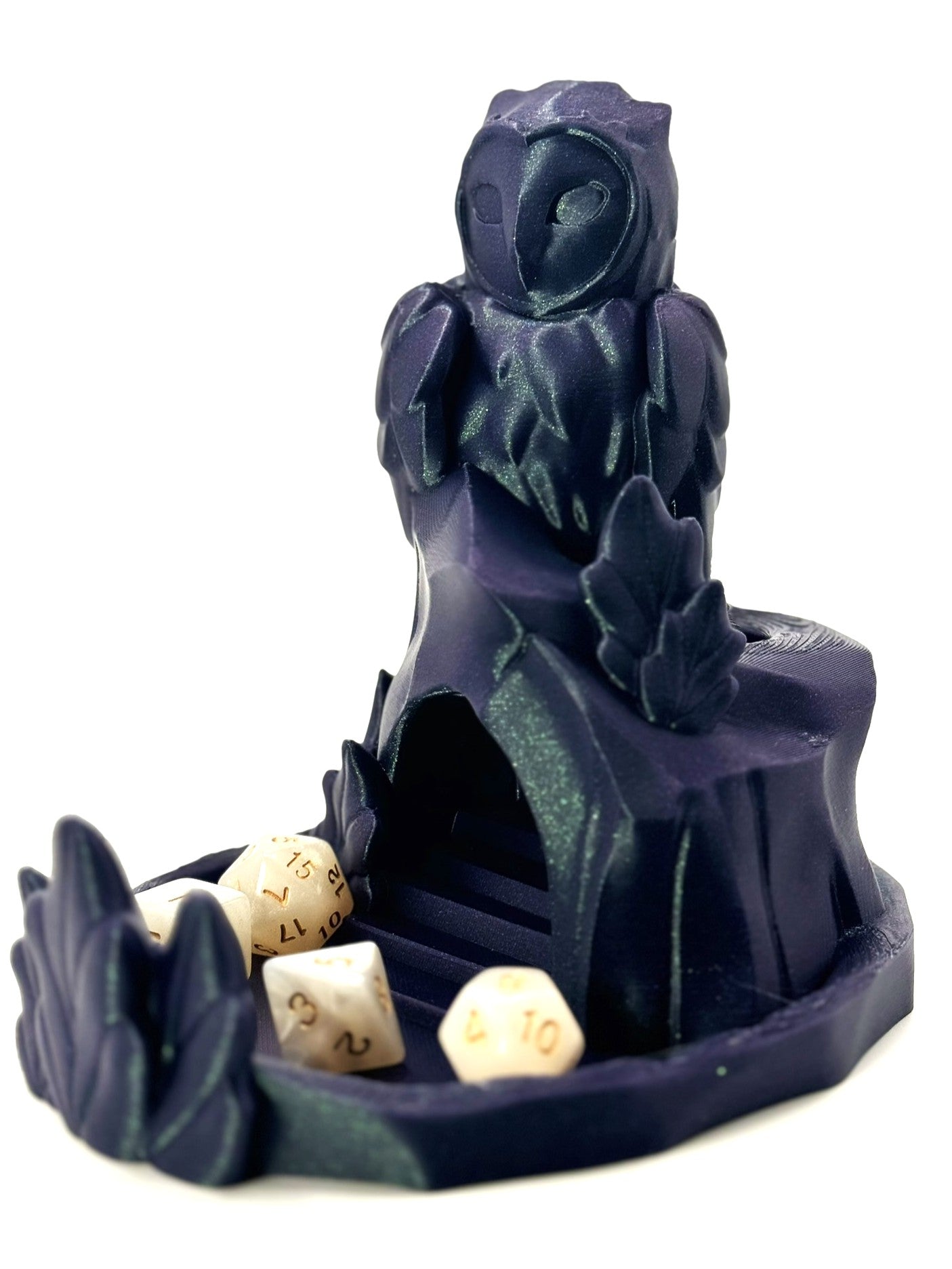 Owl Guardian Dice Tower – Dice Roller for DnD, Tabletop RPGs & Gaming Gifts