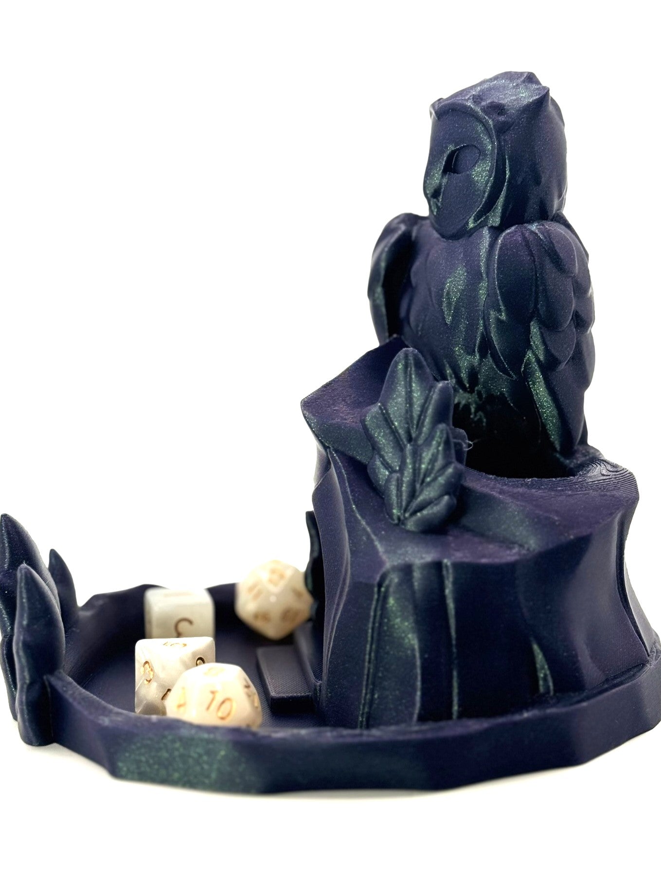 Owl Guardian Dice Tower – Dice Roller for DnD, Tabletop RPGs & Gaming Gifts