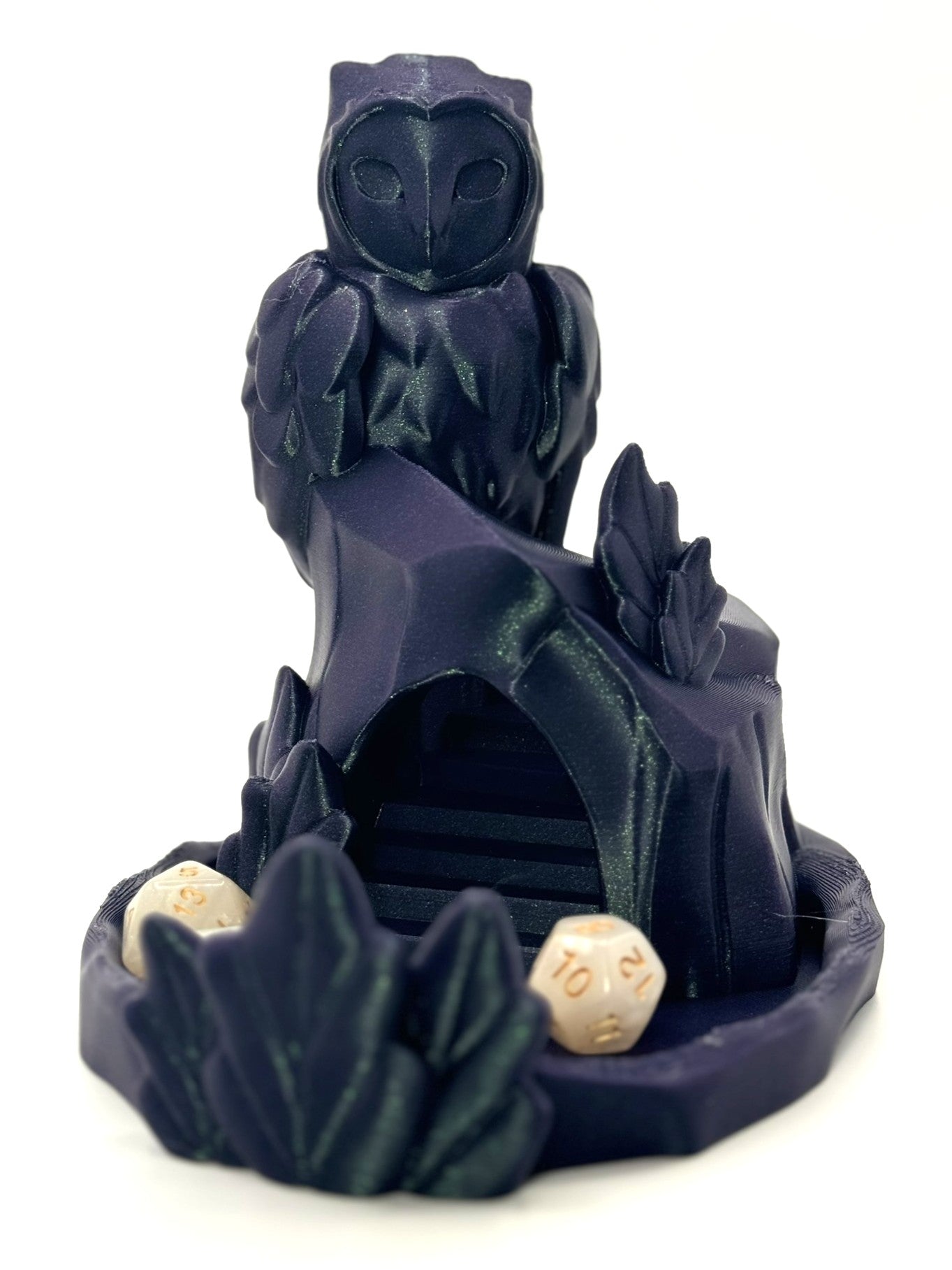Owl Guardian Dice Tower – Dice Roller for DnD, Tabletop RPGs & Gaming Gifts