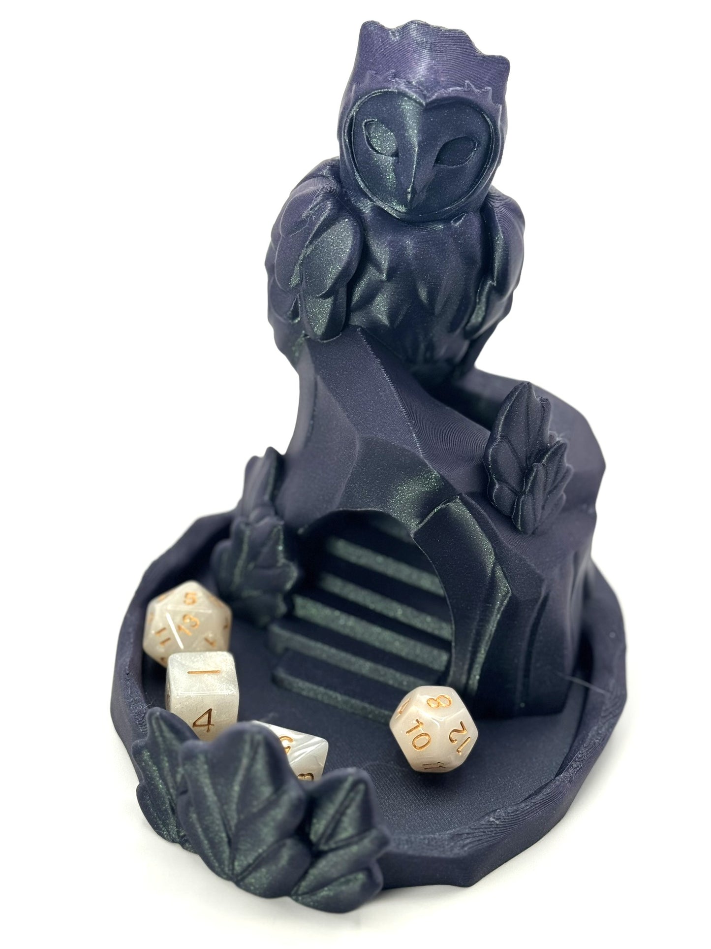 Owl Guardian Dice Tower – Dice Roller for DnD, Tabletop RPGs & Gaming Gifts