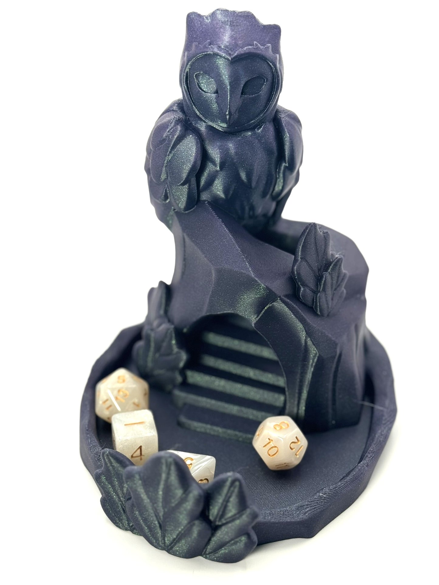 Owl Guardian Dice Tower – Dice Roller for DnD, Tabletop RPGs & Gaming Gifts