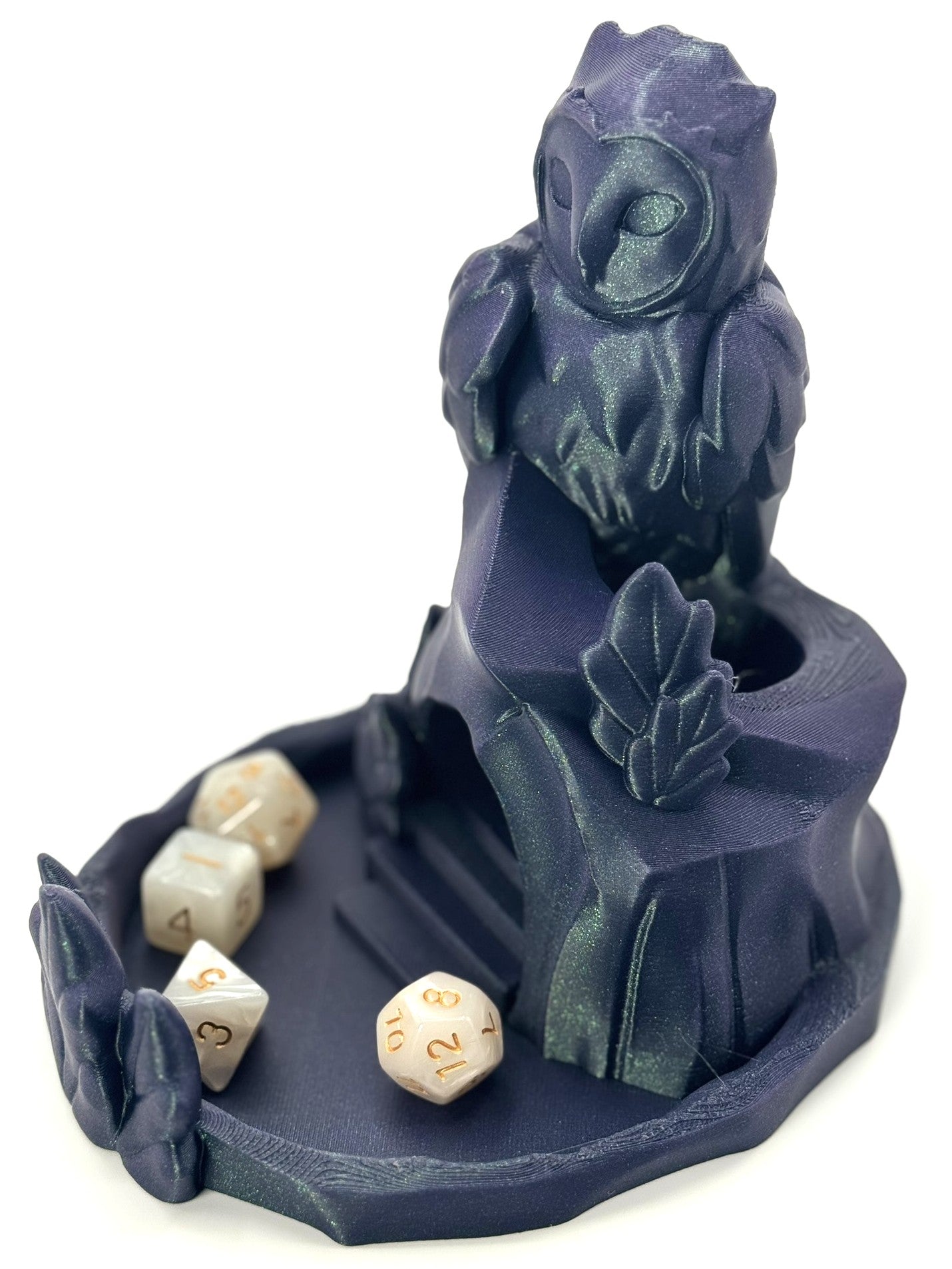 Owl Guardian Dice Tower – Dice Roller for DnD, Tabletop RPGs & Gaming Gifts
