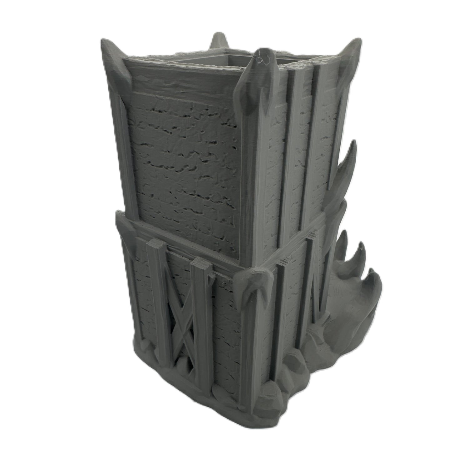 Goblin Themed Dice Tower for D&D, TTRPG, Tabletop Game Accessories