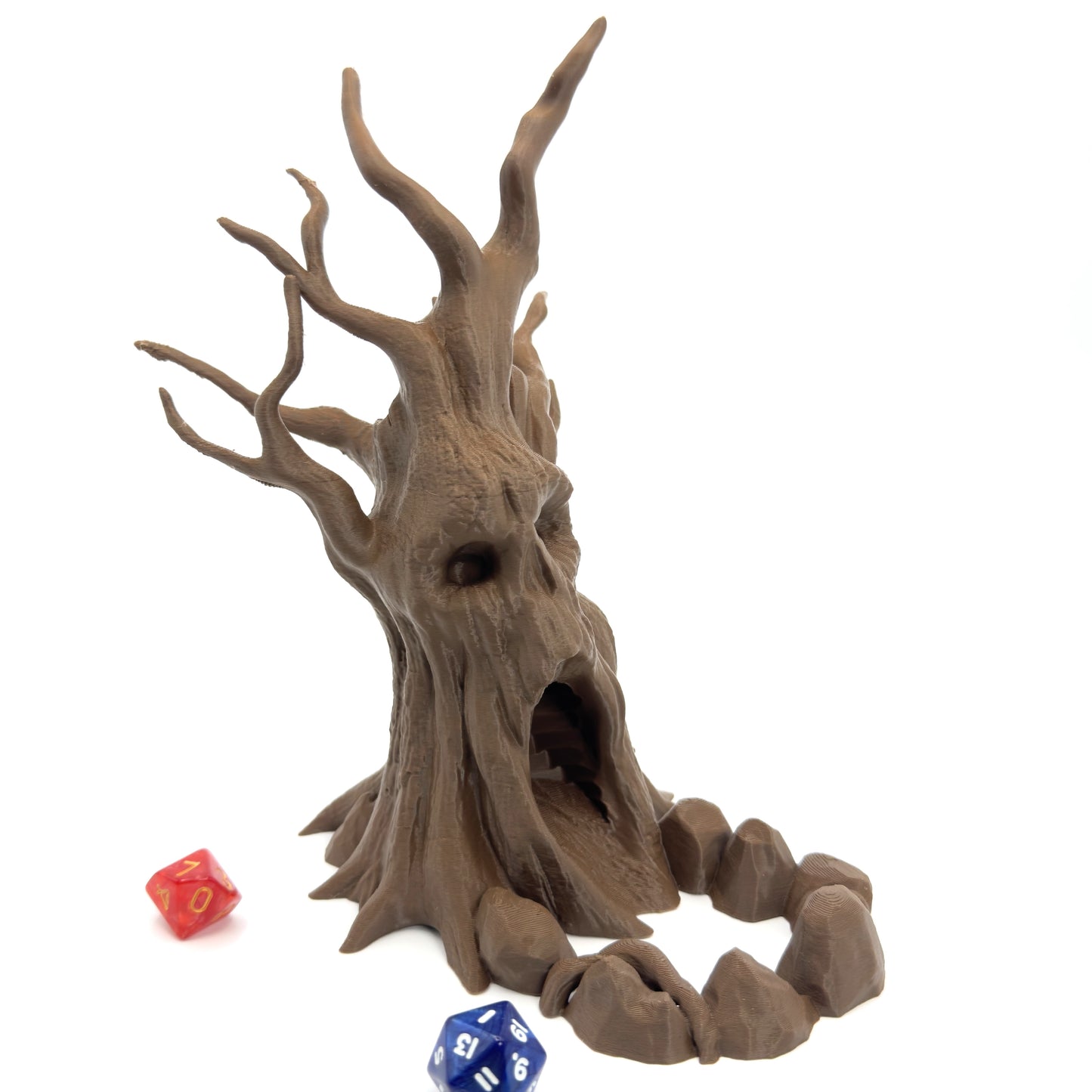 Haunted Hollow Gothic Tree Dice Tower | Spooky Tabletop RPG & Board Game Accessory