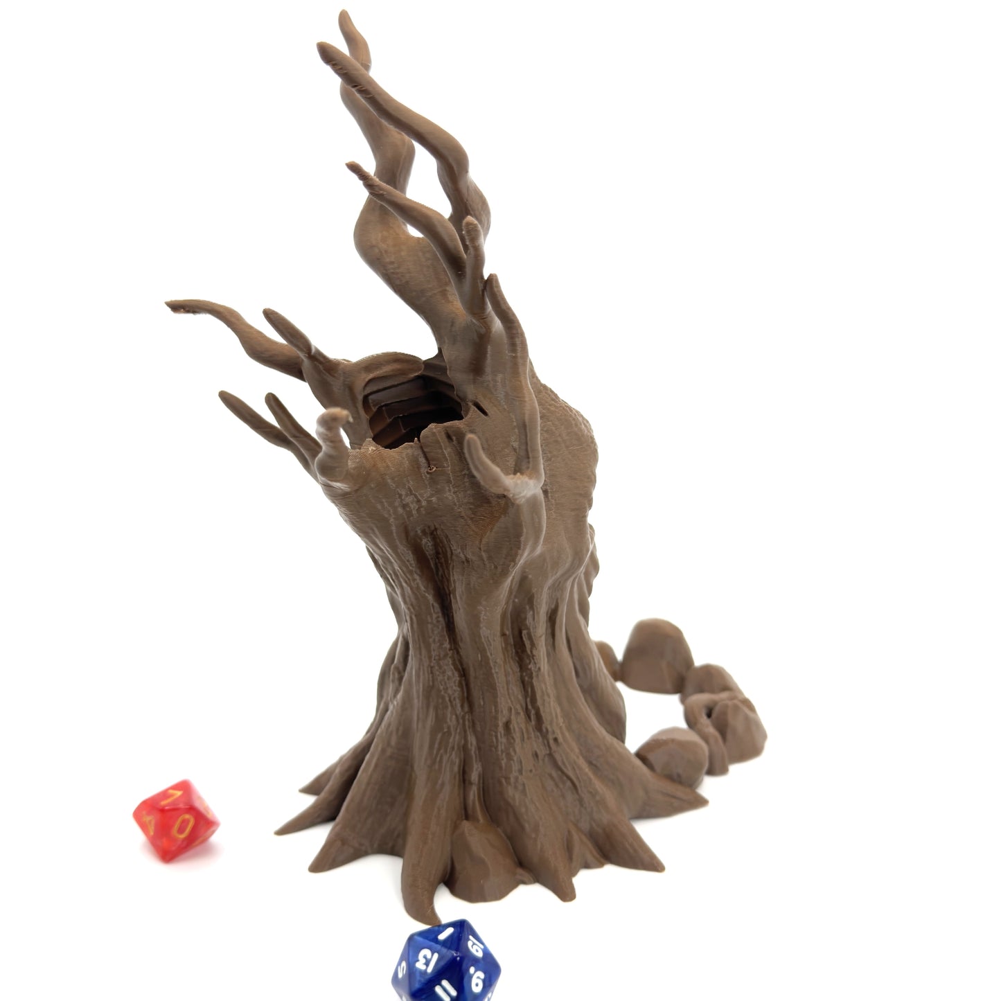 Haunted Hollow Gothic Tree Dice Tower | Spooky Tabletop RPG & Board Game Accessory