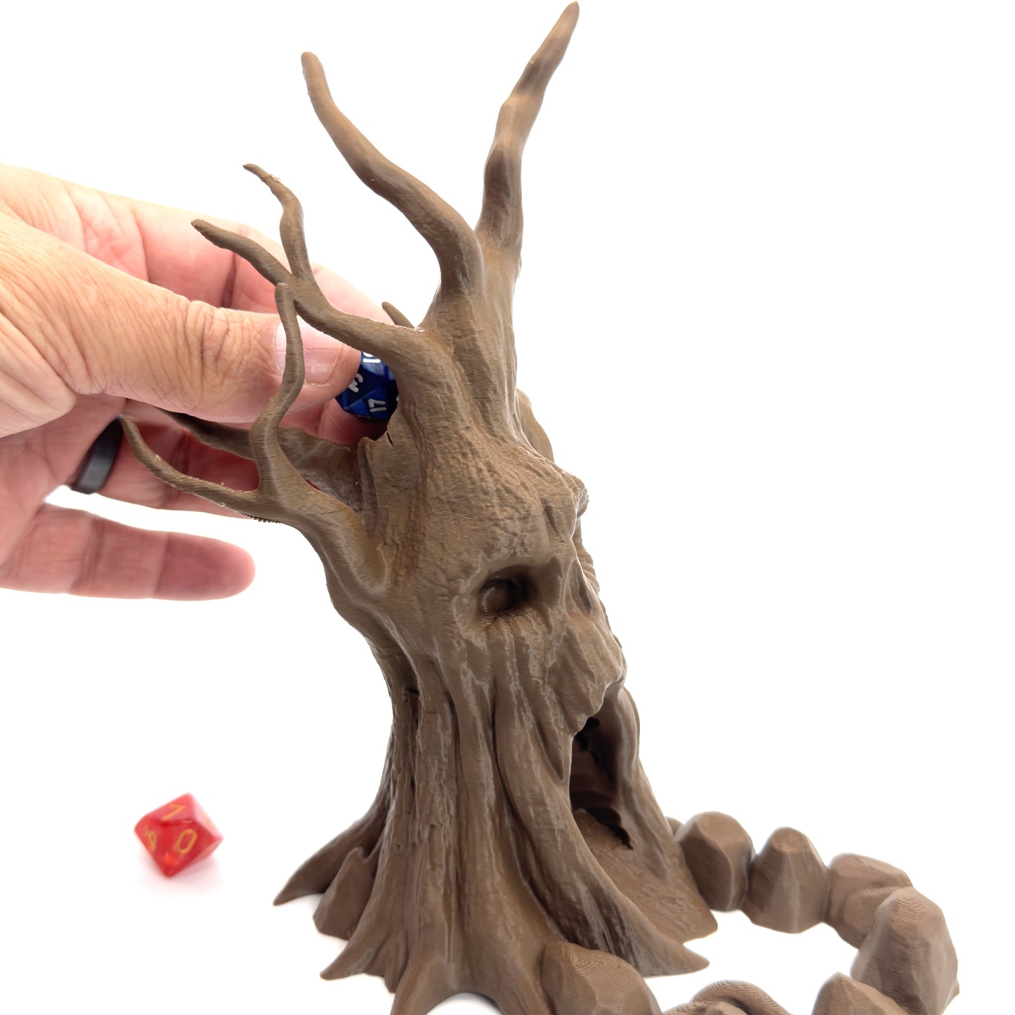 Haunted Hollow Gothic Tree Dice Tower | Spooky Tabletop RPG & Board Game Accessory