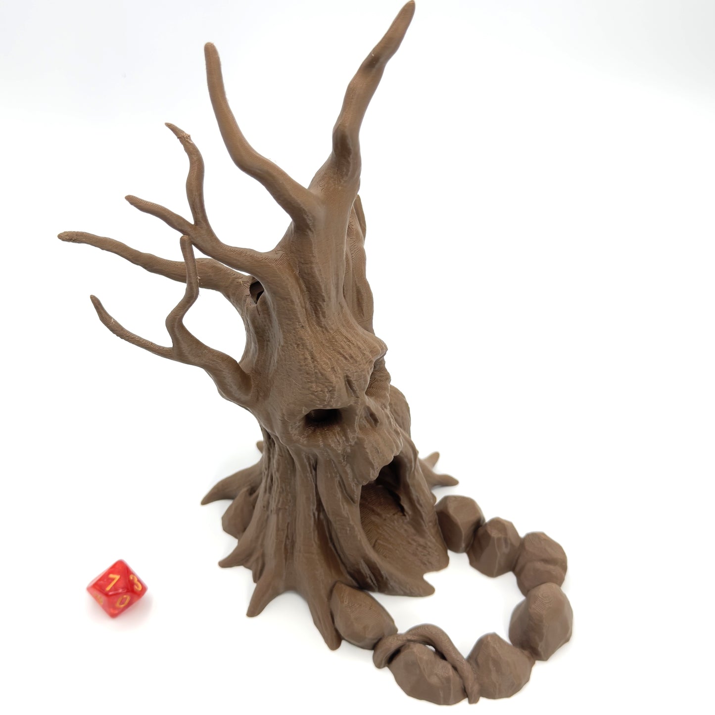 Haunted Hollow Gothic Tree Dice Tower | Spooky Tabletop RPG & Board Game Accessory