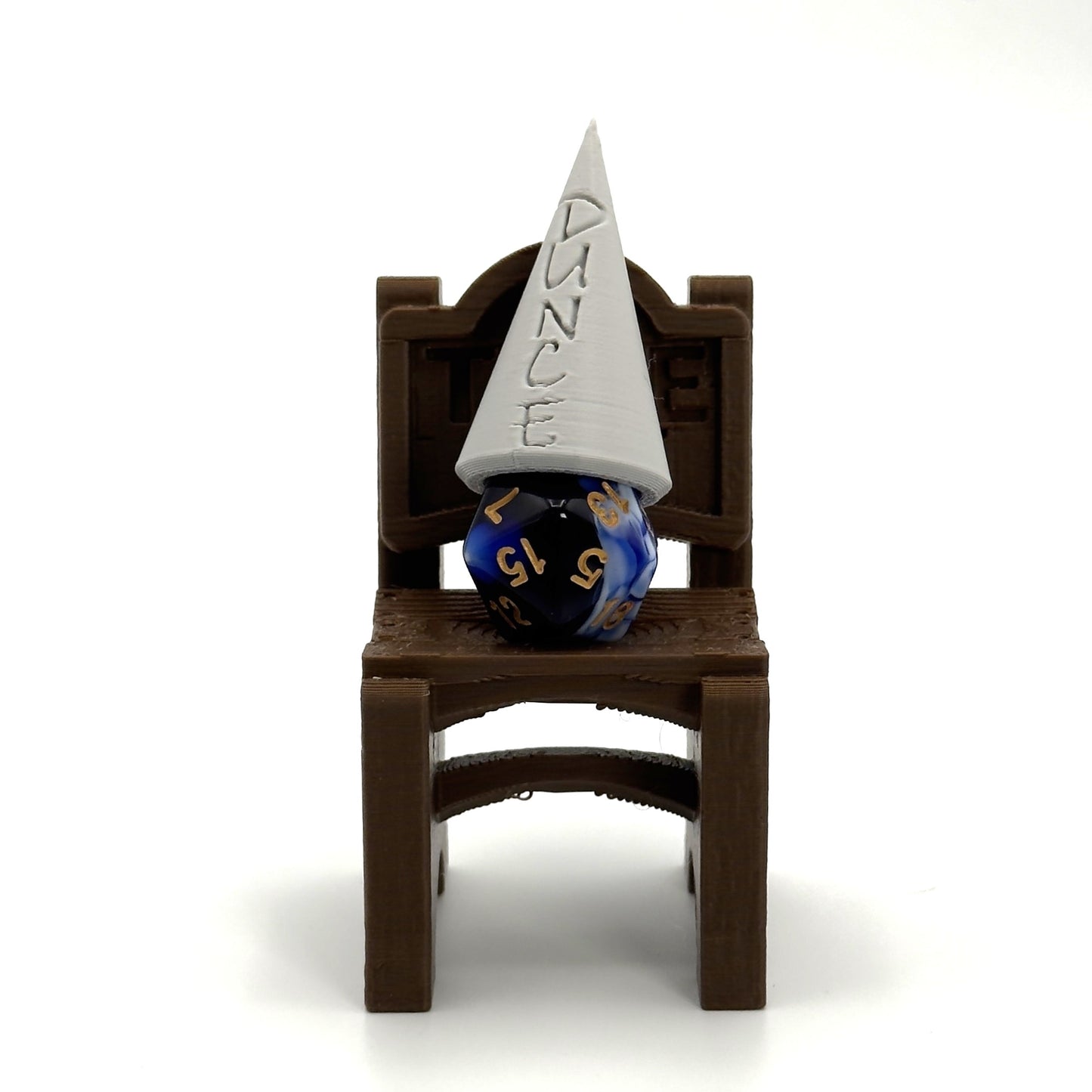 Dice Jail Time Out Chair – Funny DnD RPG Punishment Seat