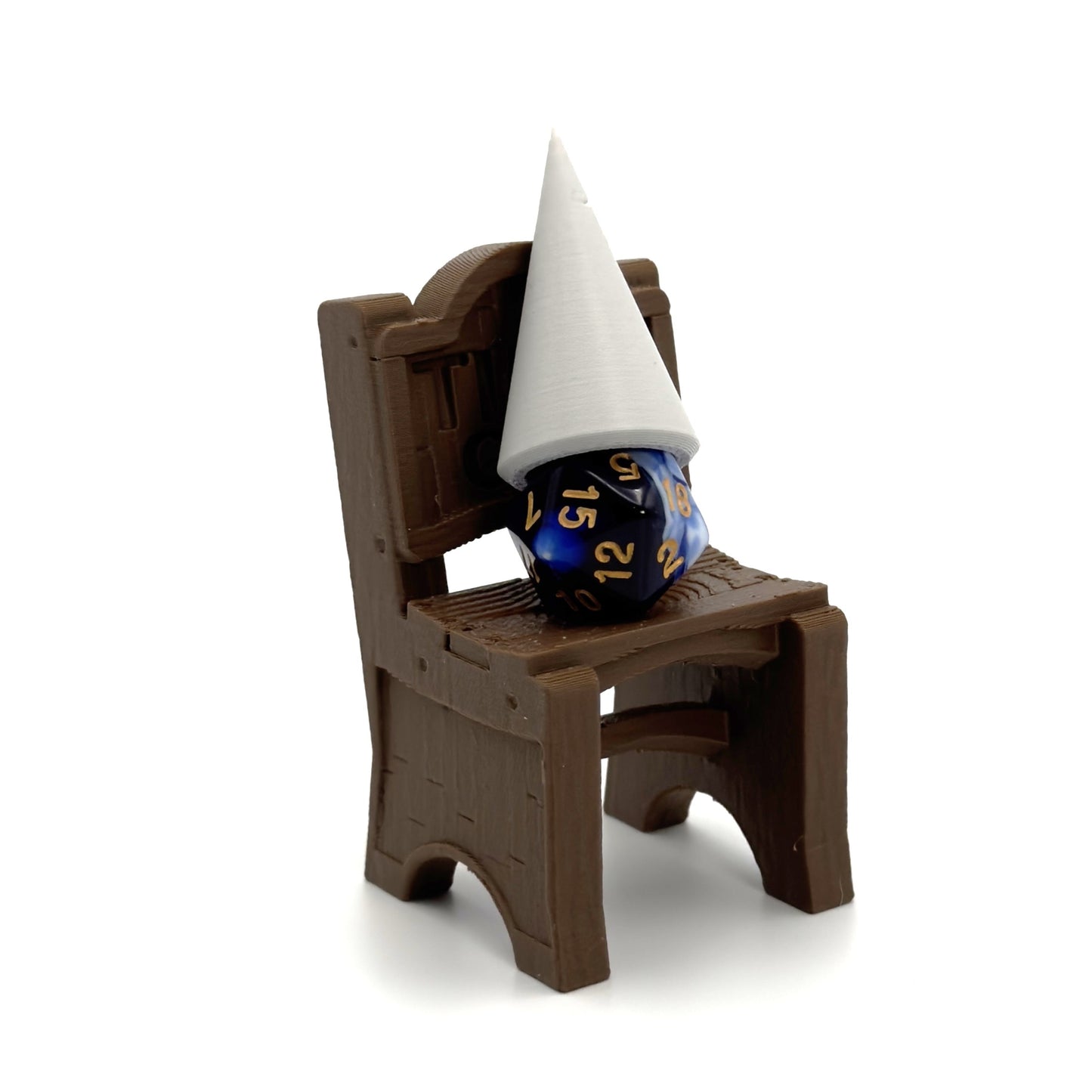 Dice Jail Time Out Chair – Funny DnD RPG Punishment Seat