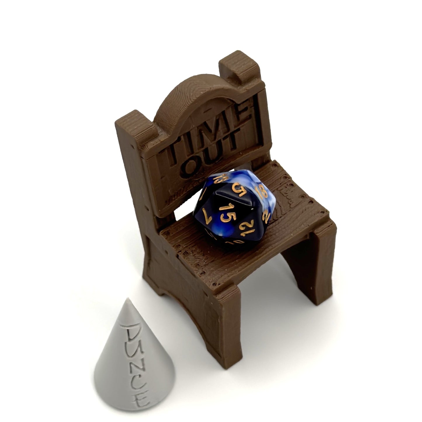 Dice Jail Time Out Chair – Funny DnD RPG Punishment Seat