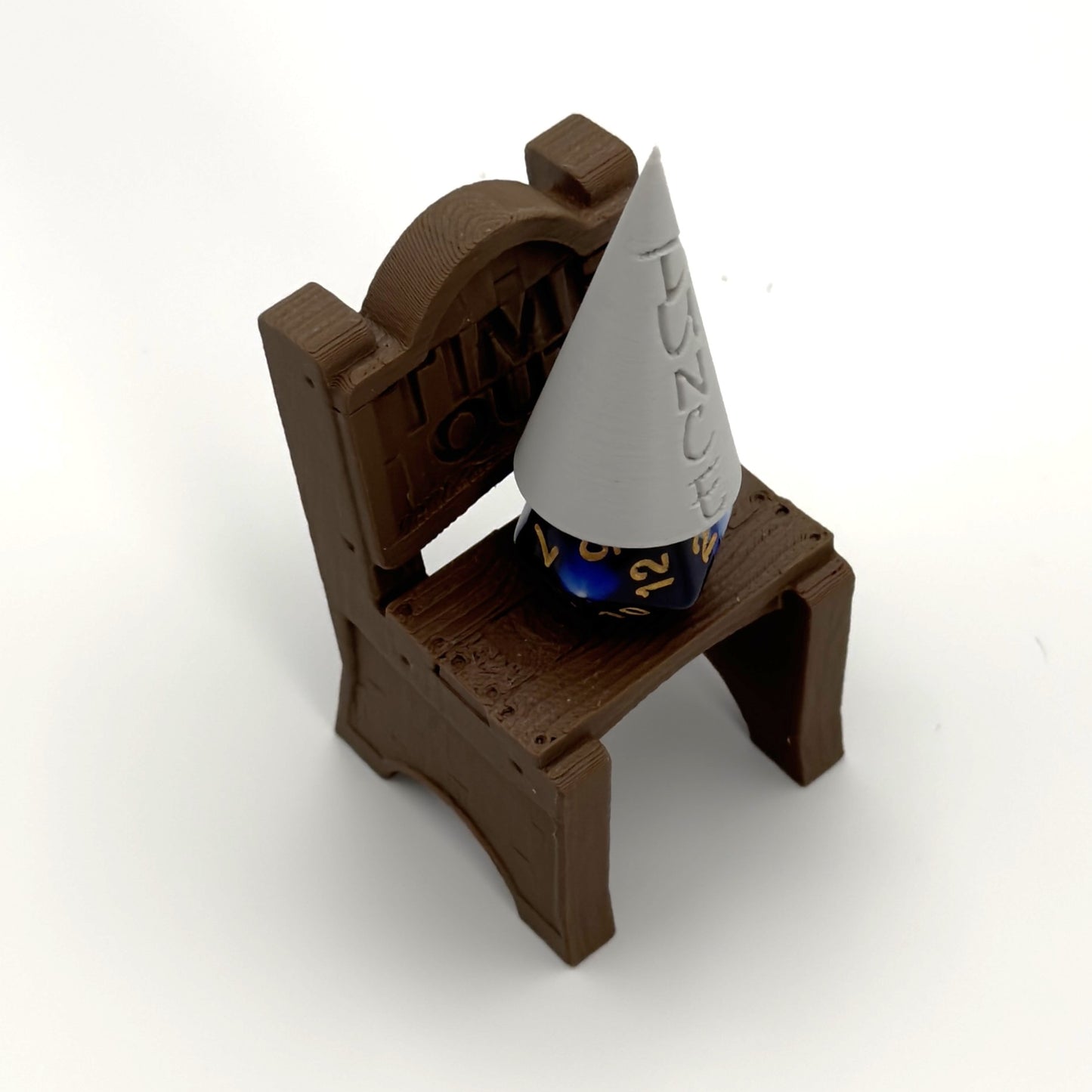 Dice Jail Time Out Chair – Funny DnD RPG Punishment Seat