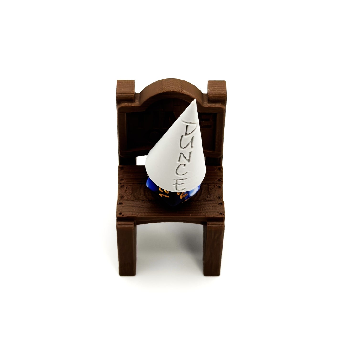 Dice Jail Time Out Chair – Funny DnD RPG Punishment Seat