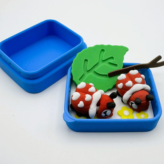 Beetle Love Box Desk Toy – Fun Conversation Piece & Office Decor Gift