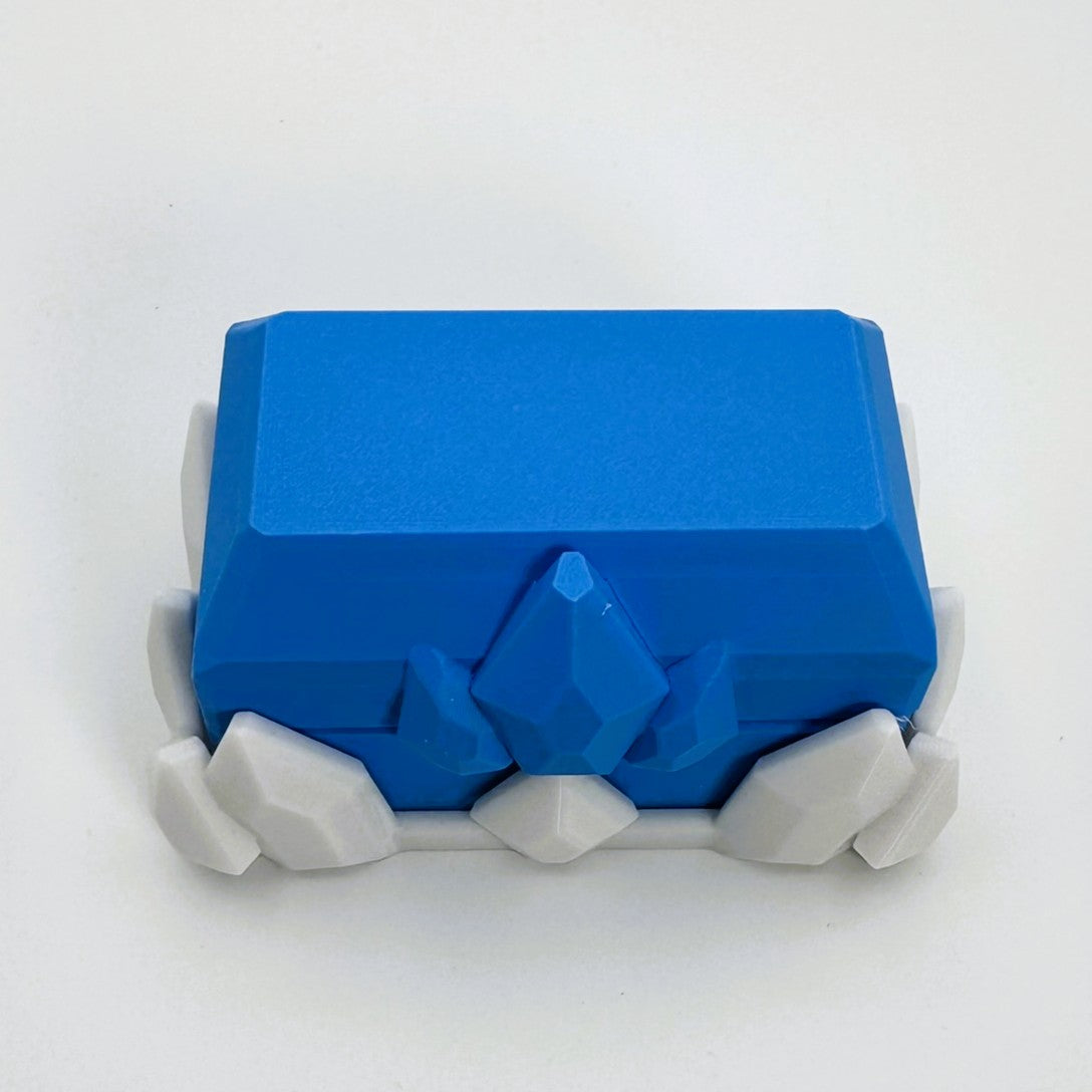Dice Vault and Storage - Frozen themed treasure for TTRPG games