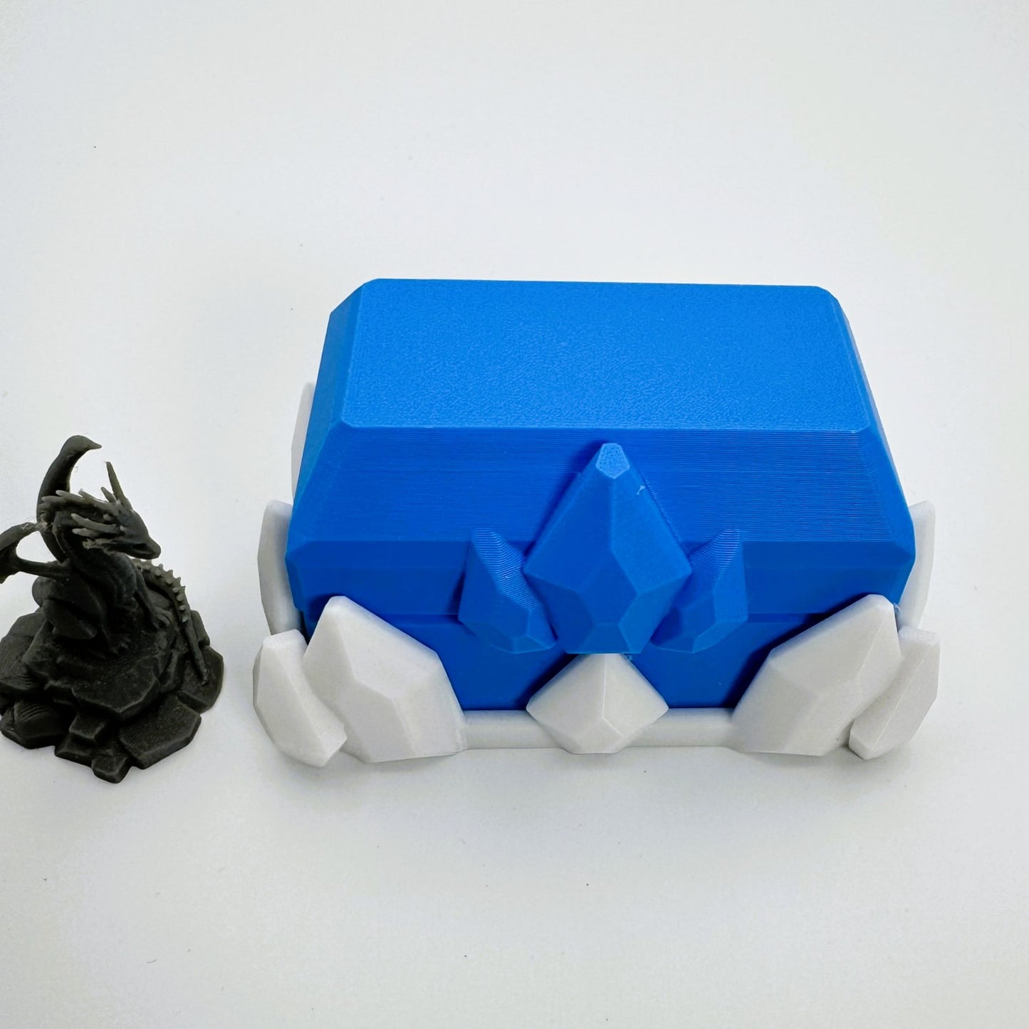 Dice Vault and Storage - Frozen themed treasure for TTRPG games