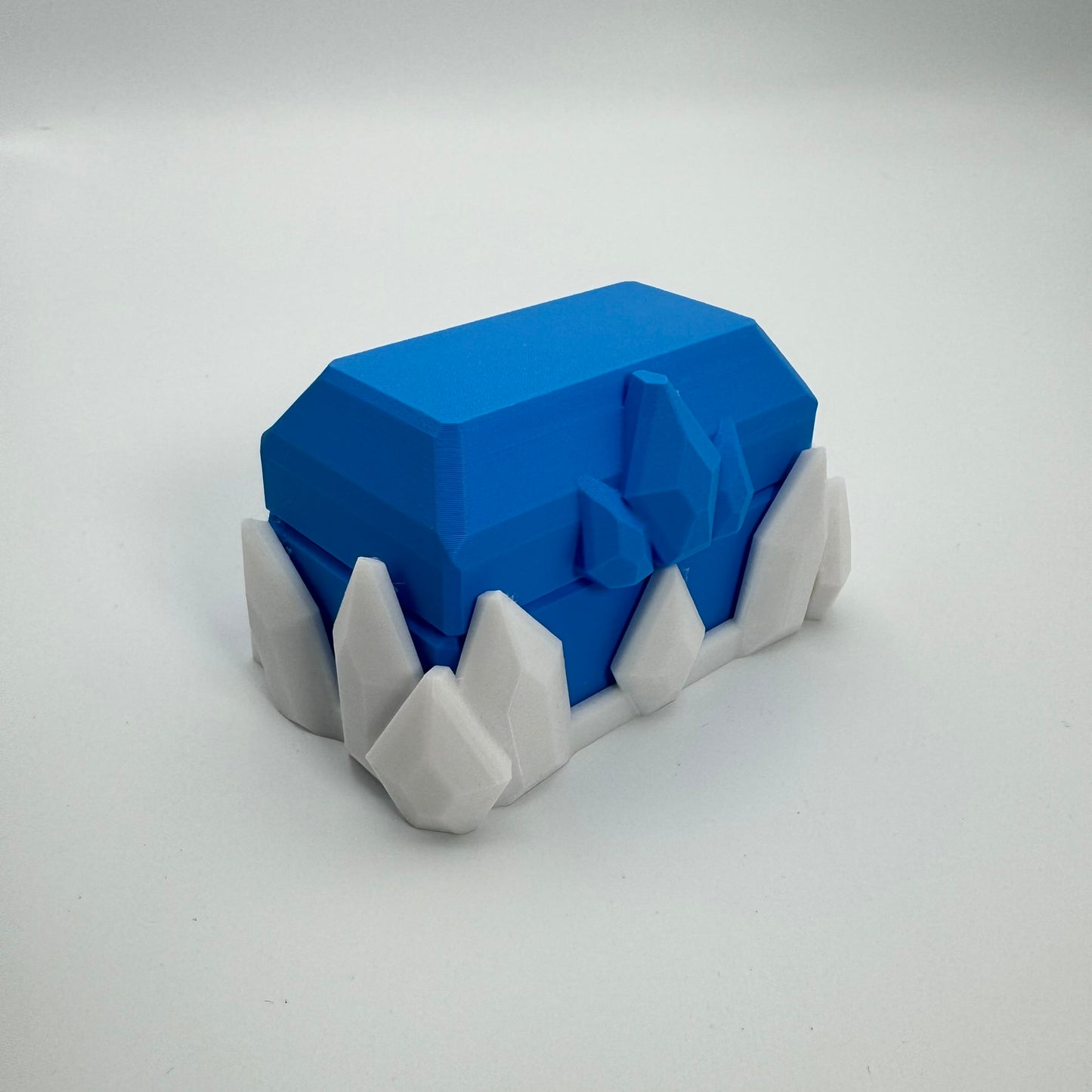 Dice Vault and Storage - Frozen themed treasure for TTRPG games